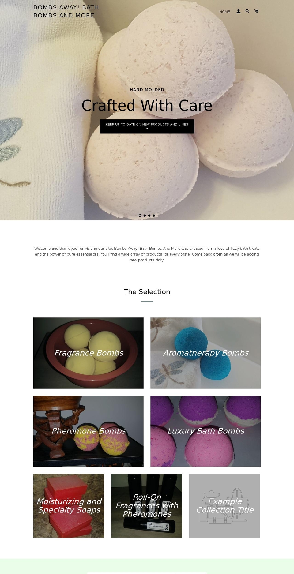 babathbombs.com — Shopify storefront screenshot