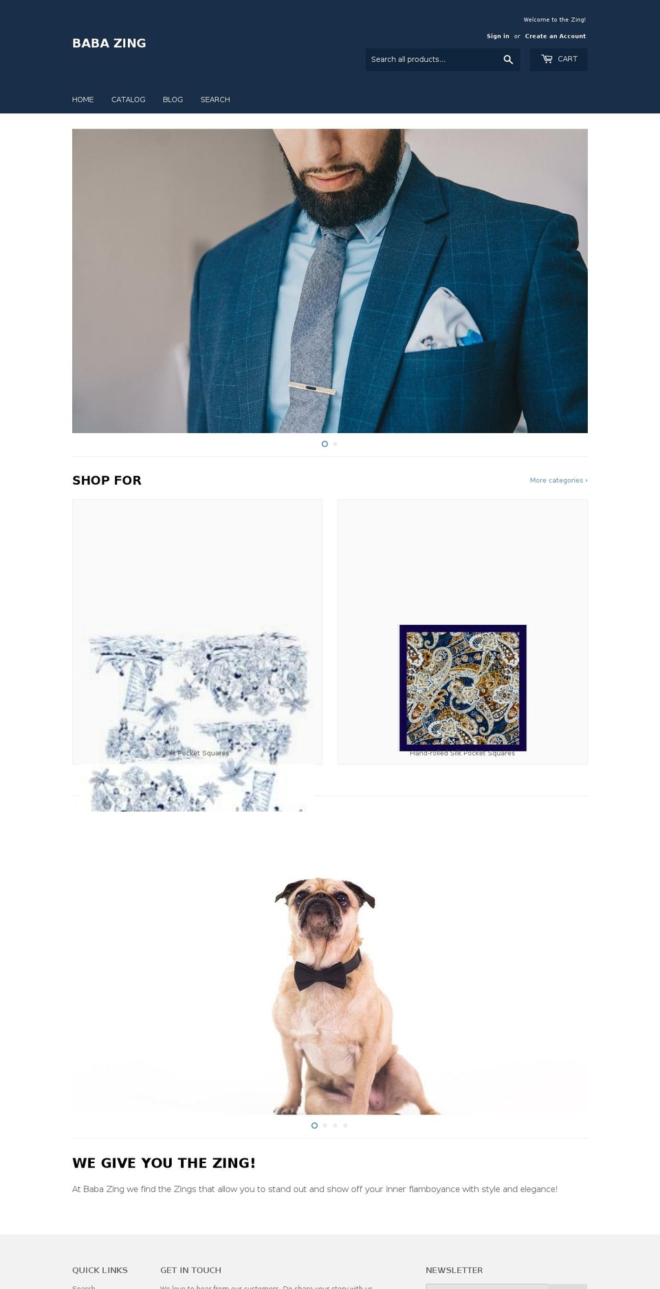 babazing.org shopify website screenshot