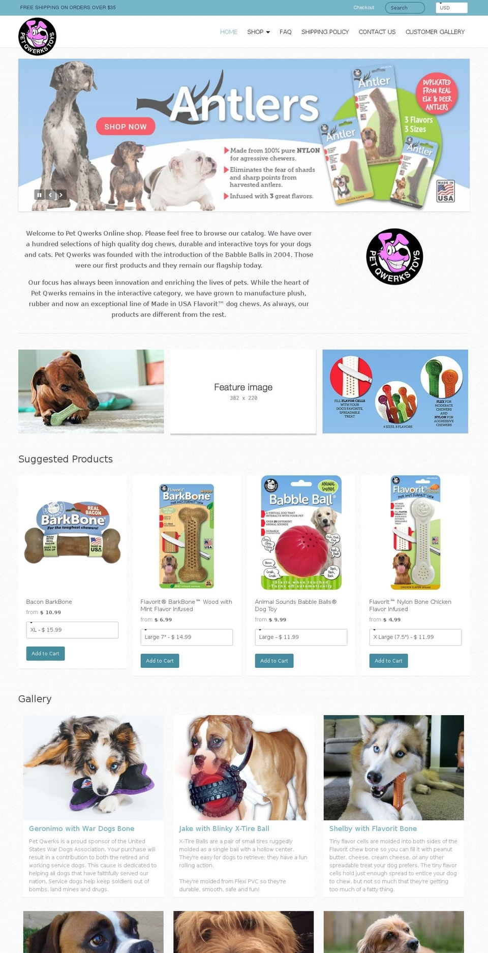 babble-ball.com — Shopify storefront screenshot
