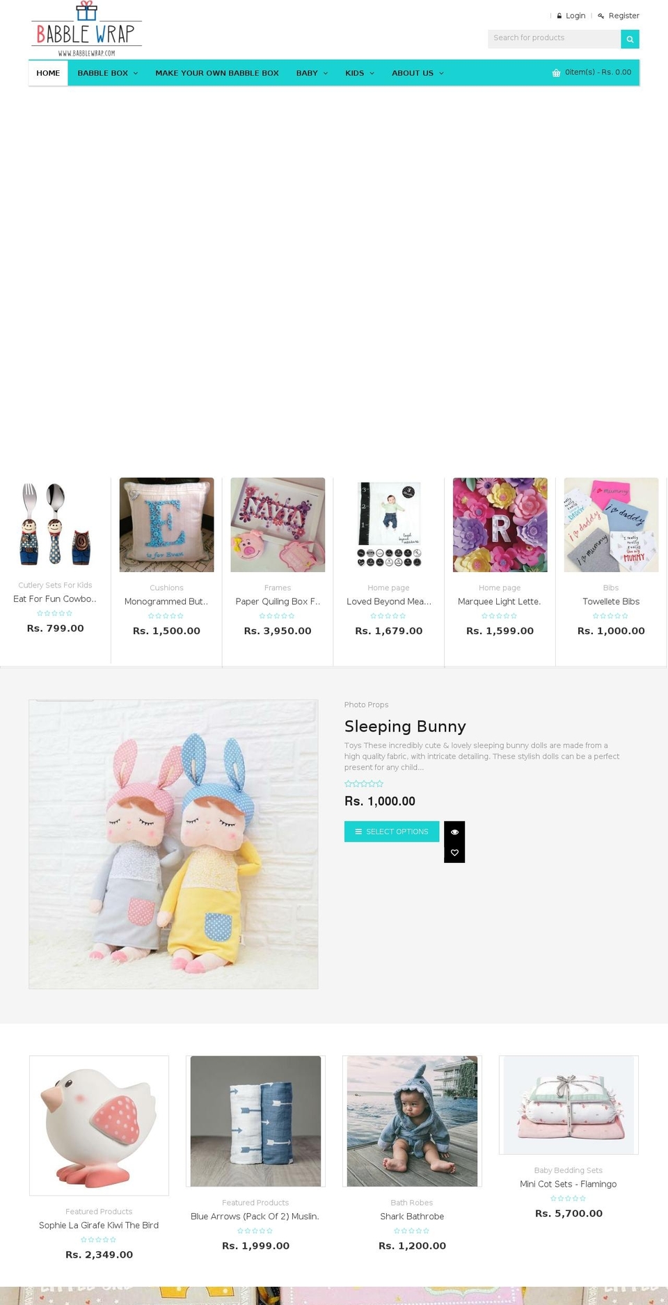 everything42-fashion-baby-r79 Shopify theme site example babblewrap.com