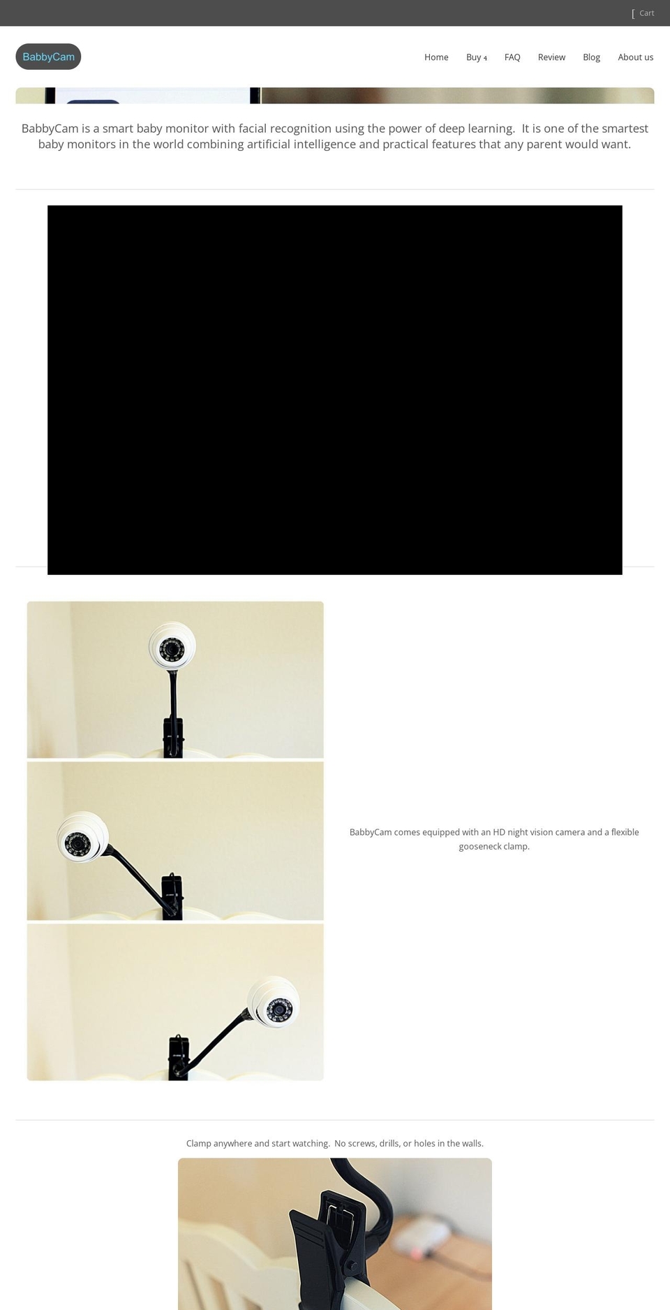 babbycam.myshopify.com shopify website screenshot