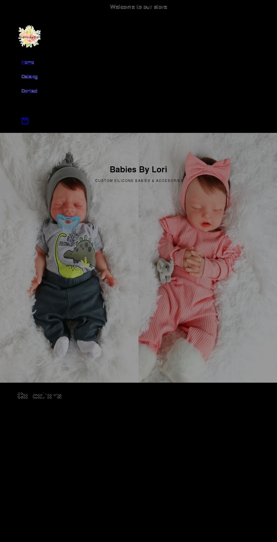 babiesbylori.com shopify website screenshot