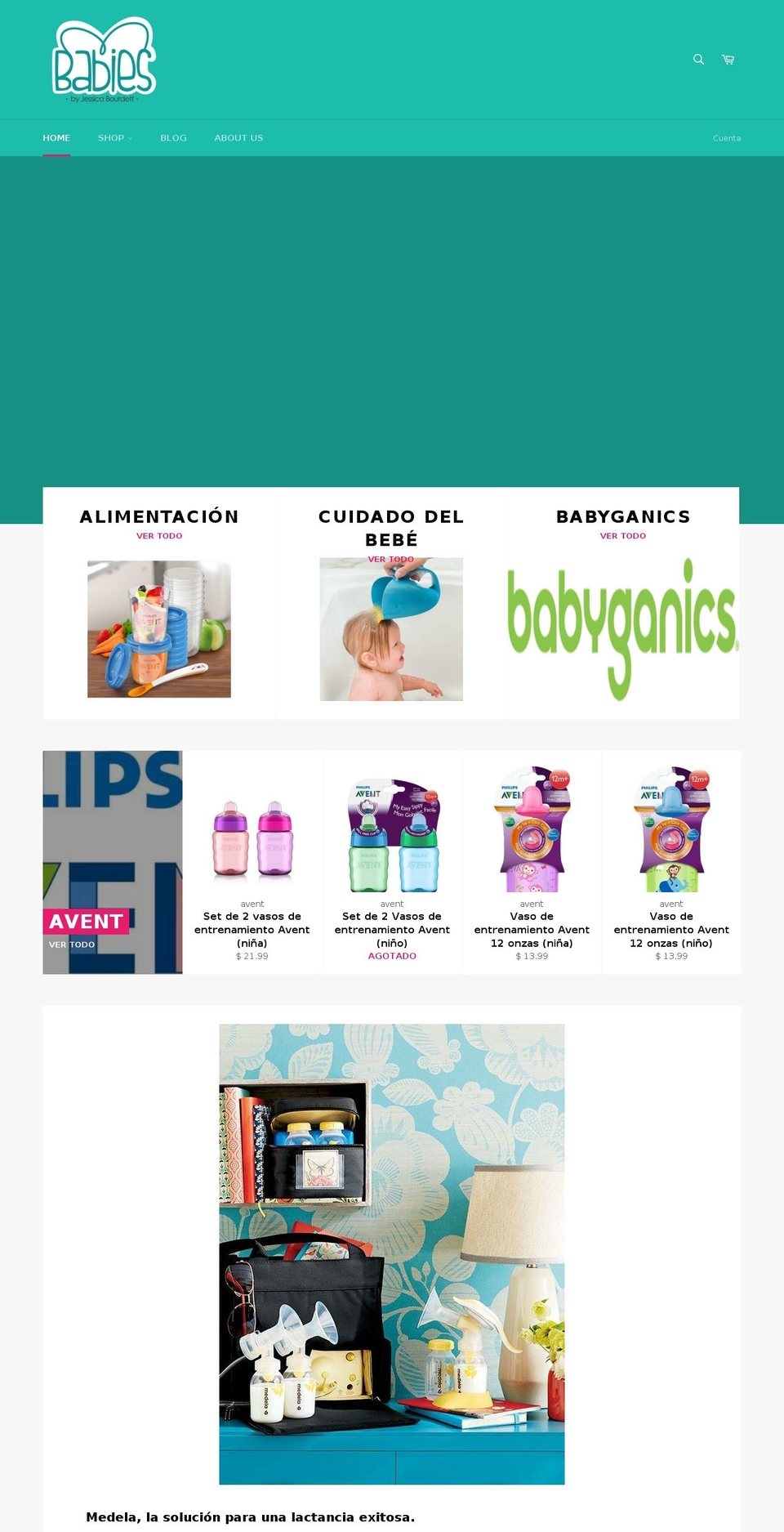 babiesjb.com shopify website screenshot