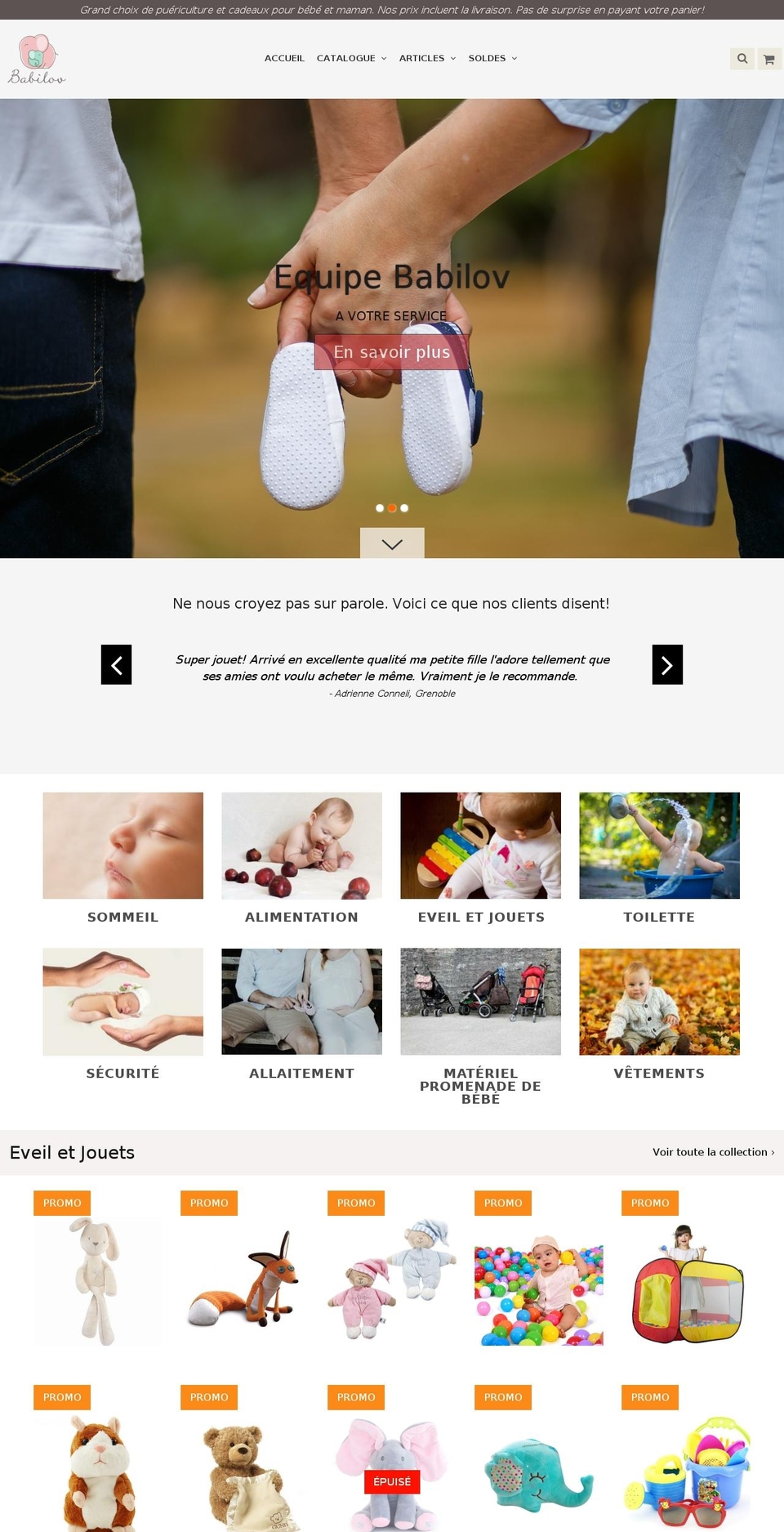 speedfly-1-10 Shopify theme site example babilov.com