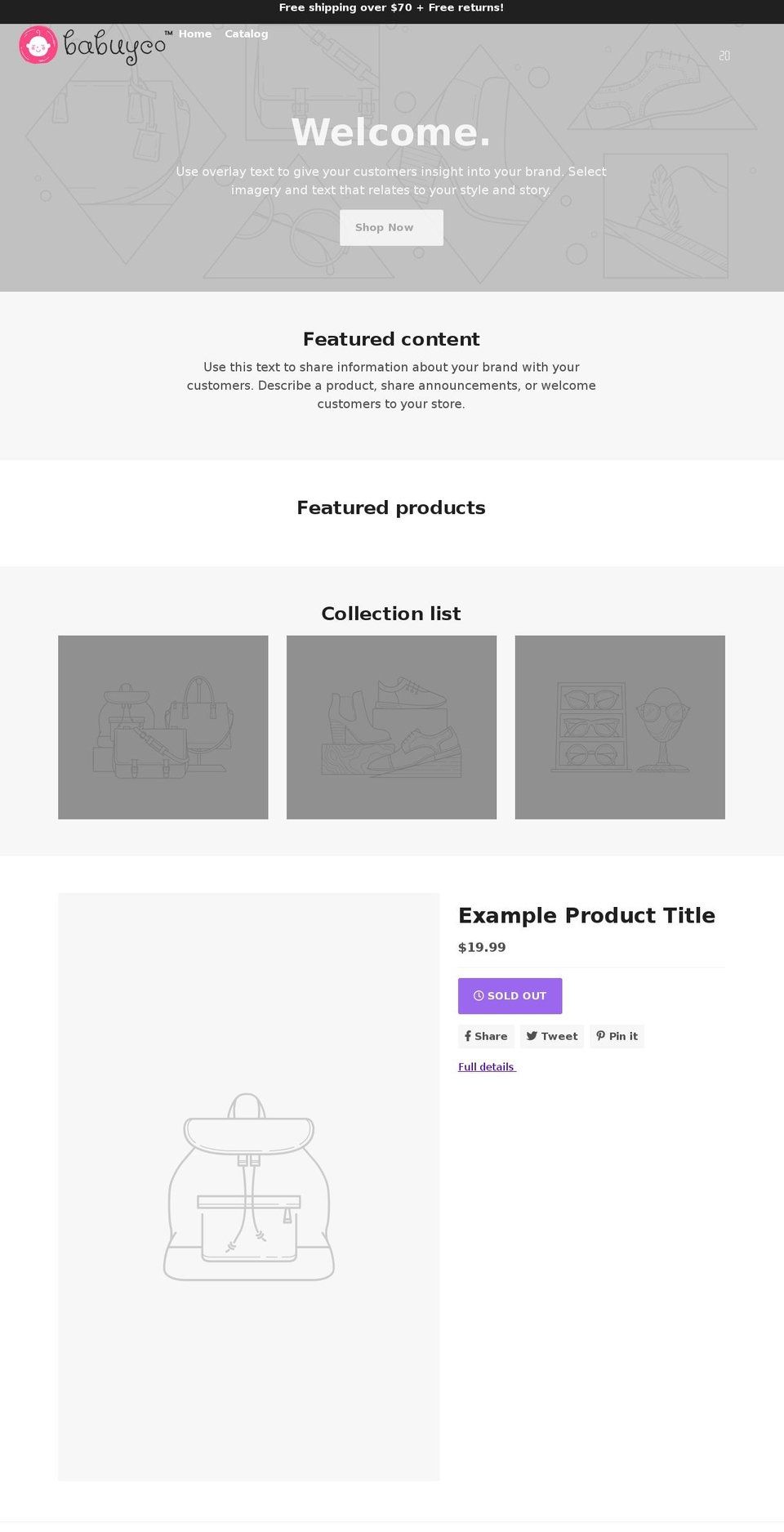 babuyco.com shopify website screenshot