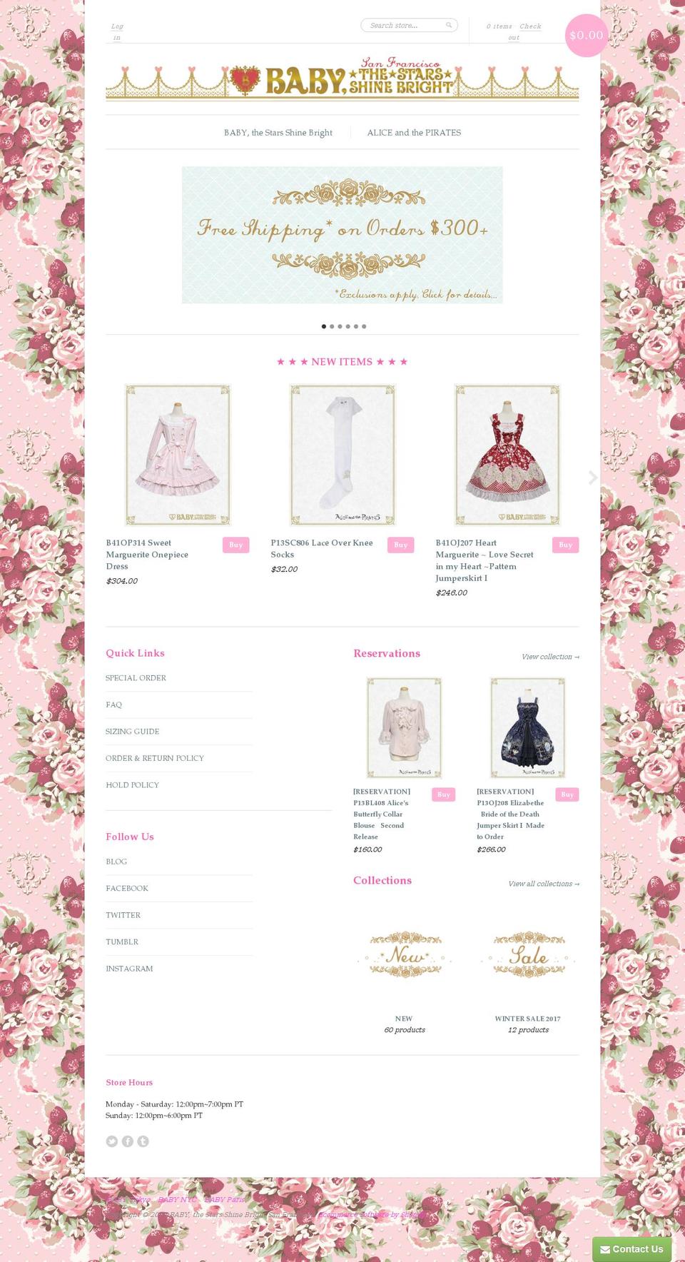 baby-aatp.com shopify website screenshot