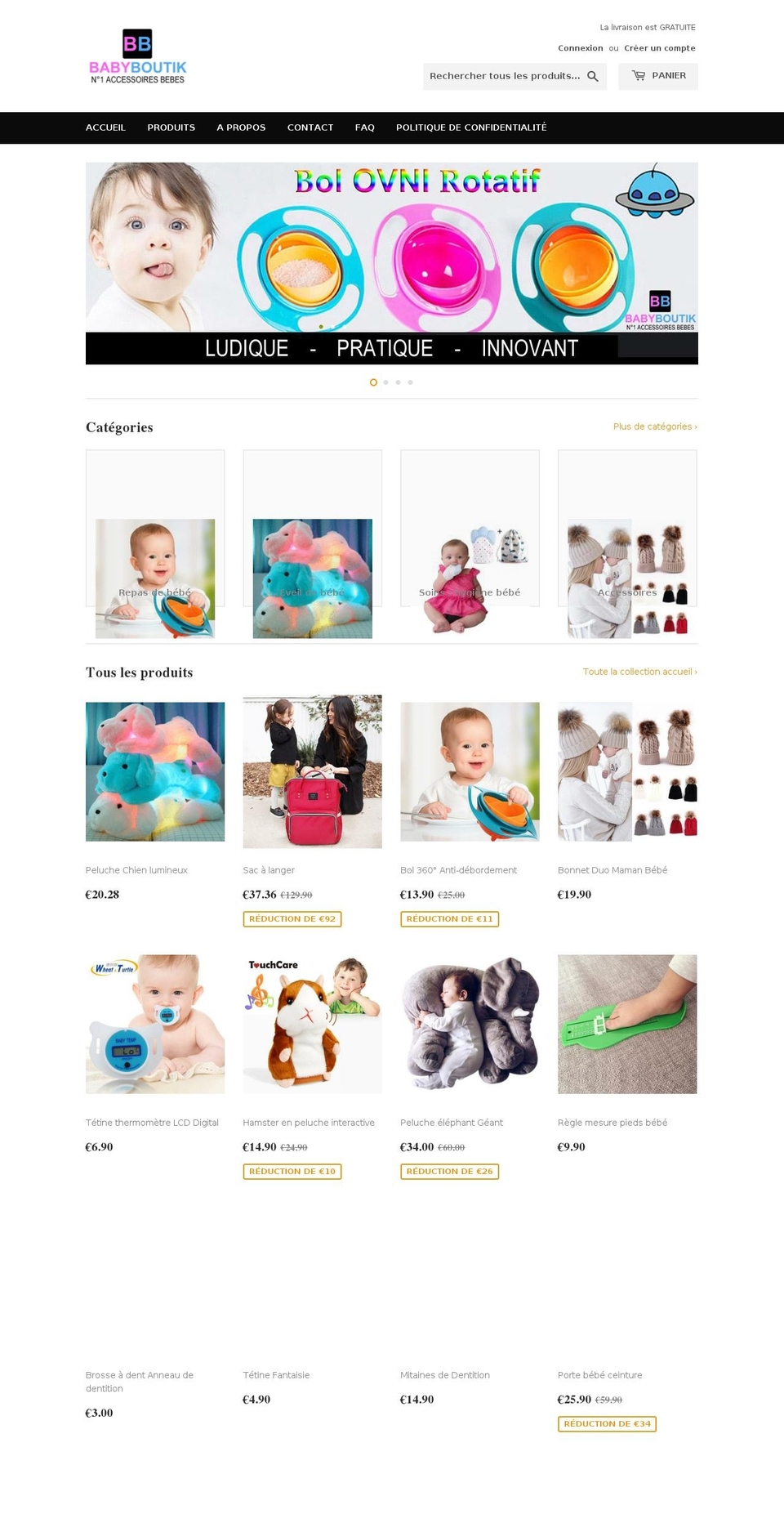 baby-boutik.com — Shopify storefront screenshot