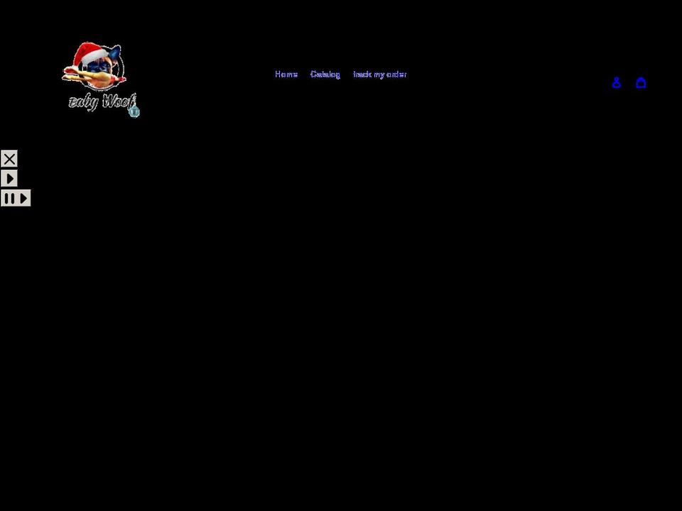 baby-woof.com shopify website screenshot