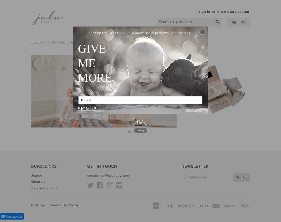 babybaselayer.com shopify website screenshot