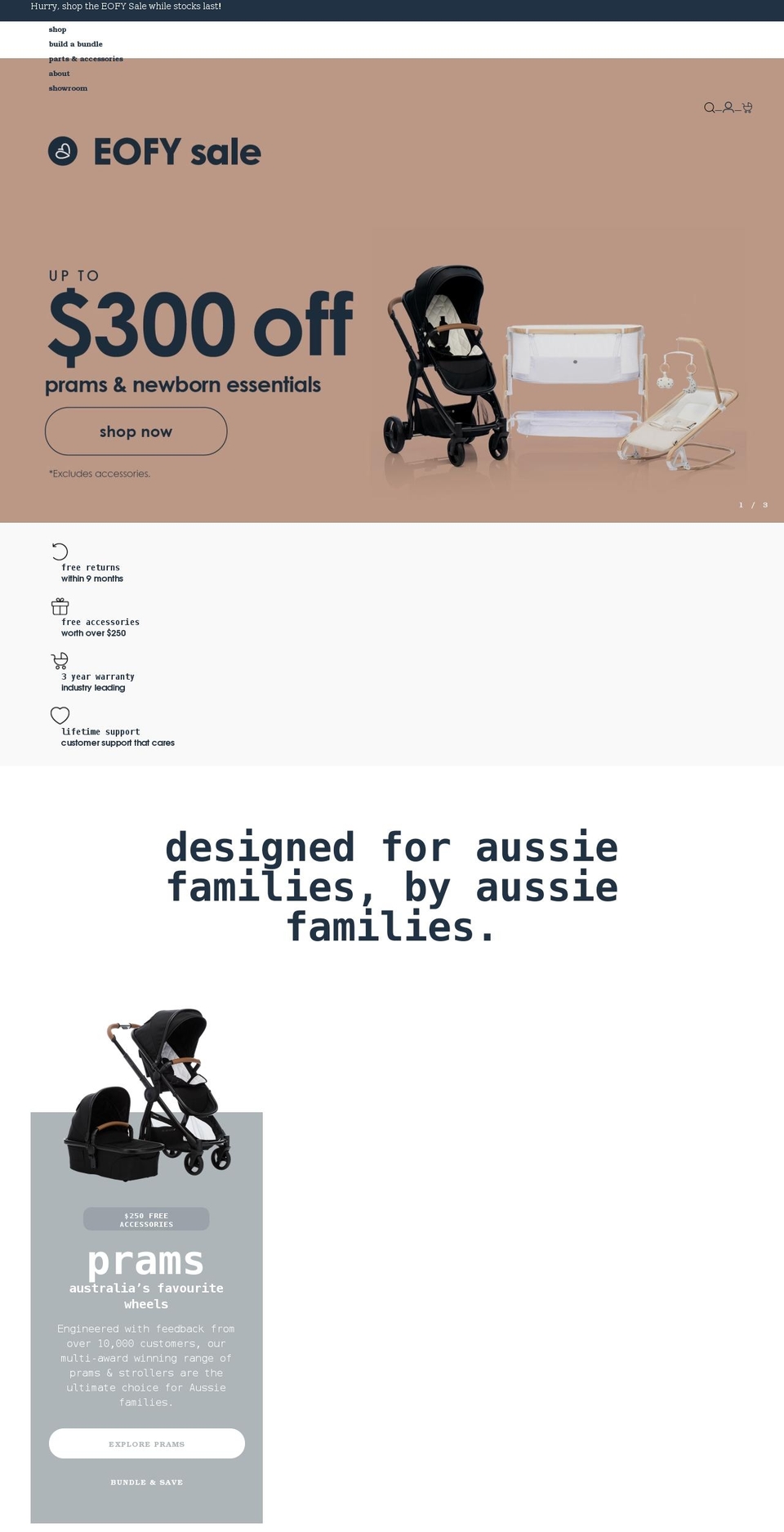 babybeeonline.com shopify website screenshot