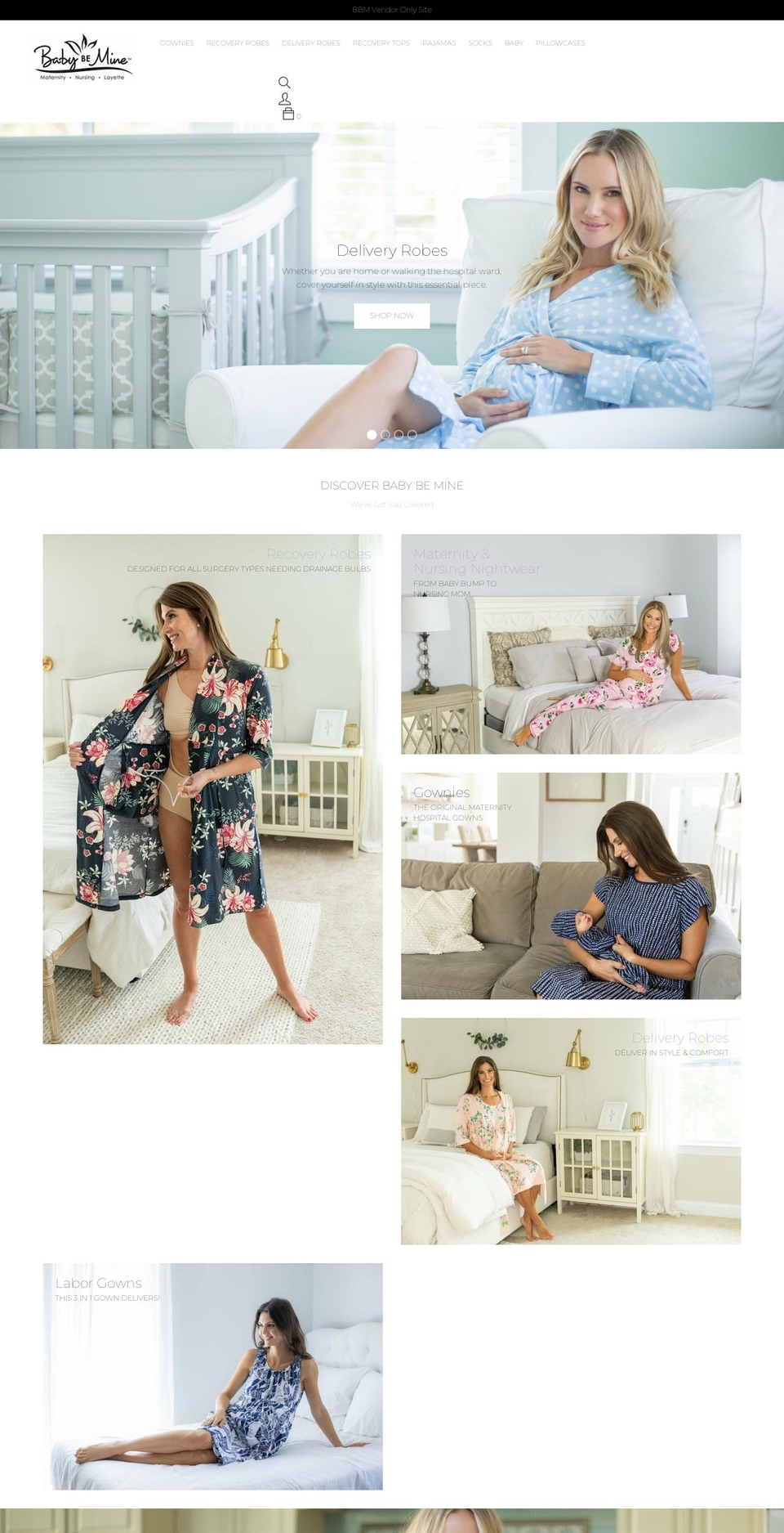 babybeminewholesale.com — Shopify storefront screenshot