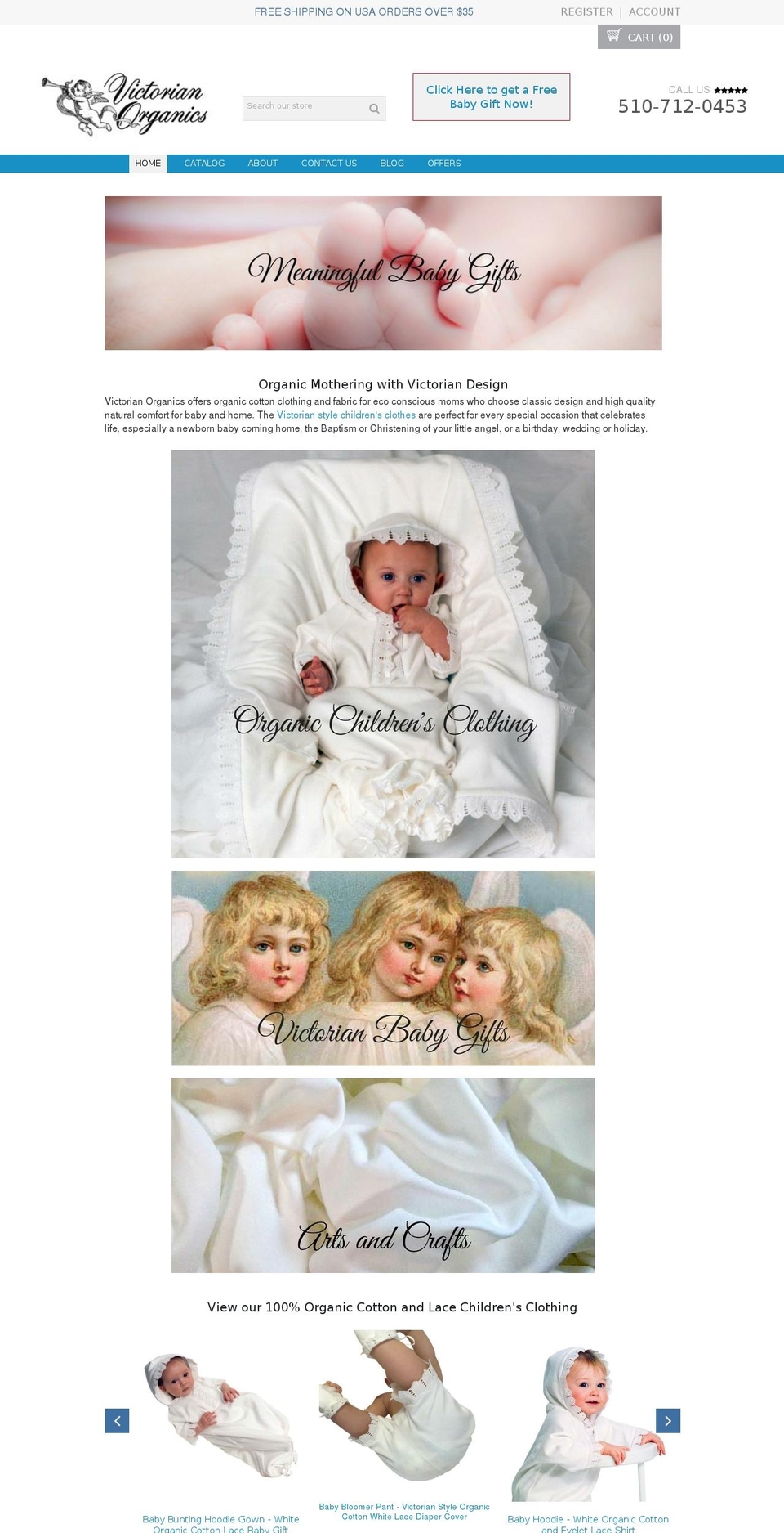 proven-profitable-theme-v8-9 Shopify theme site example babyblessinggifts.com