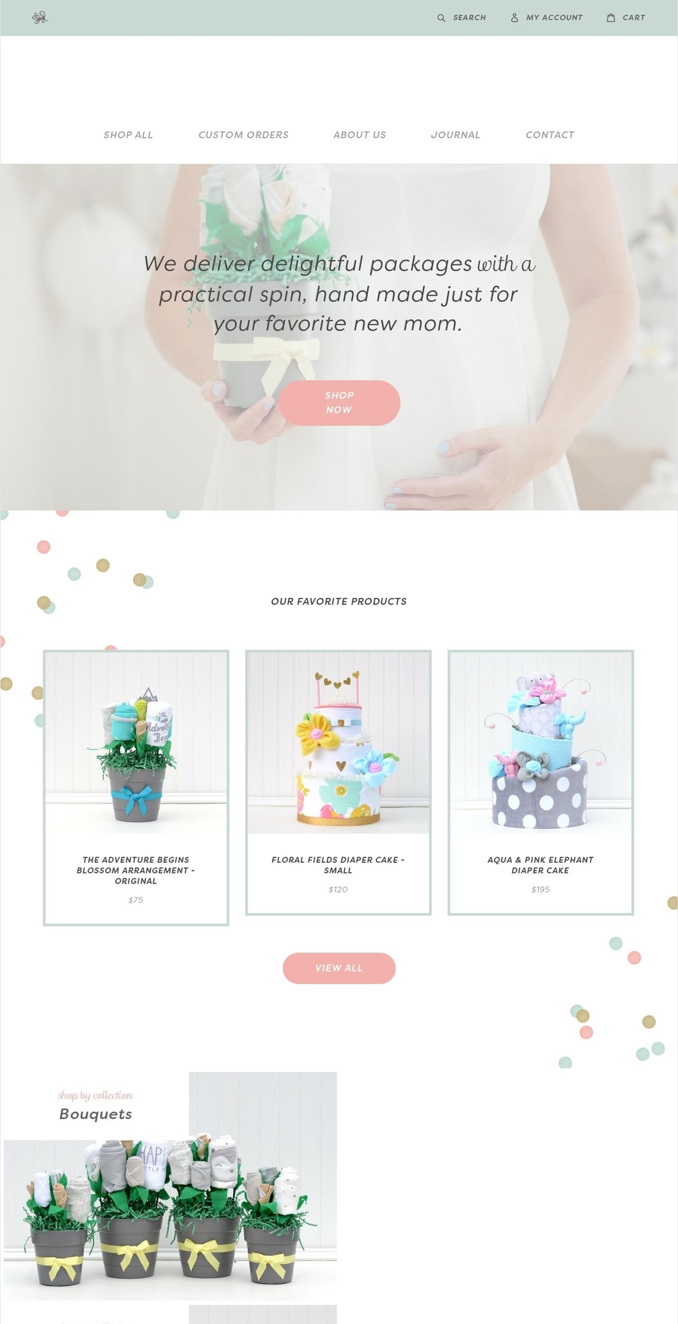 babyblossomco.com shopify website screenshot