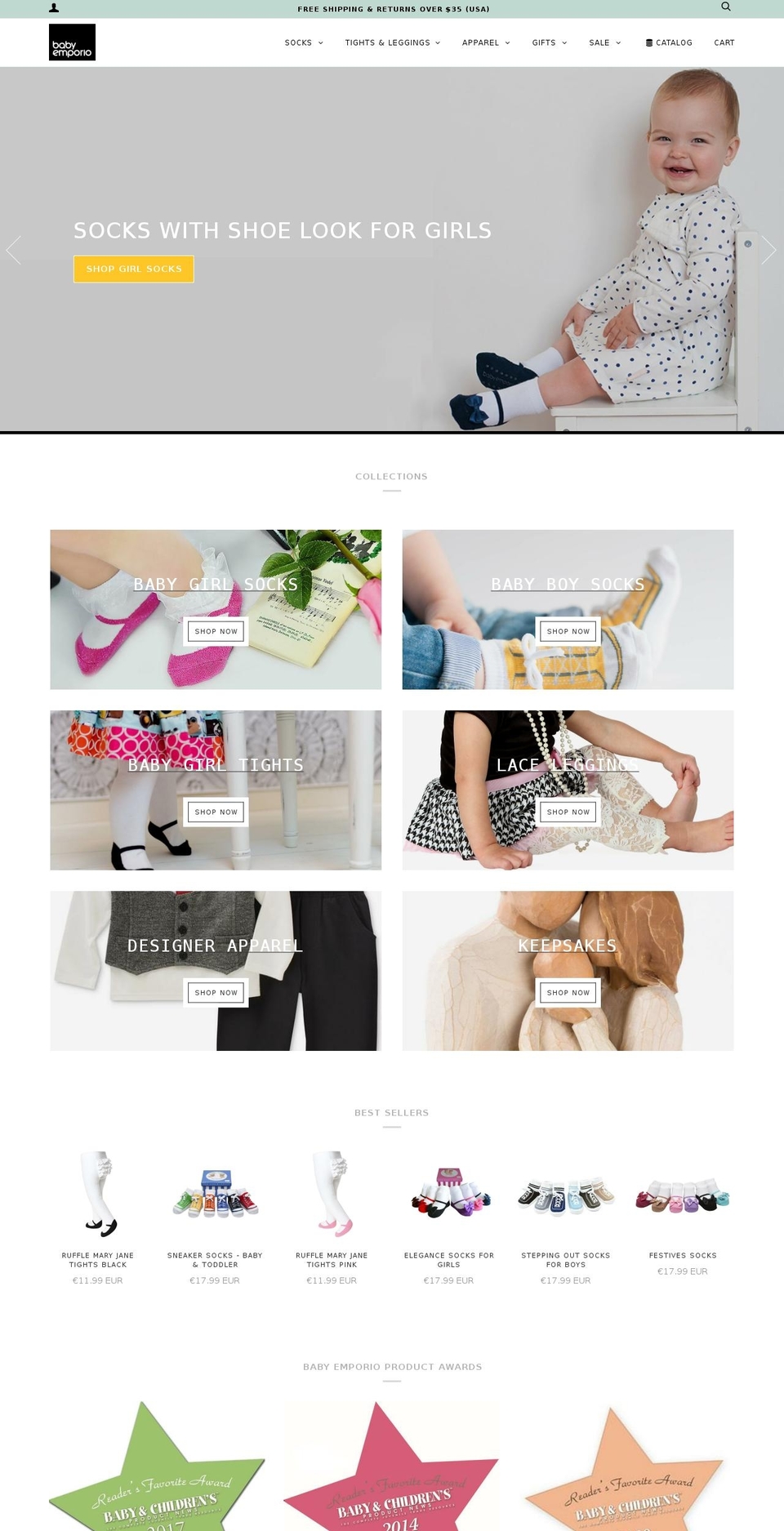 babyemporiowholesale.com — Shopify storefront screenshot