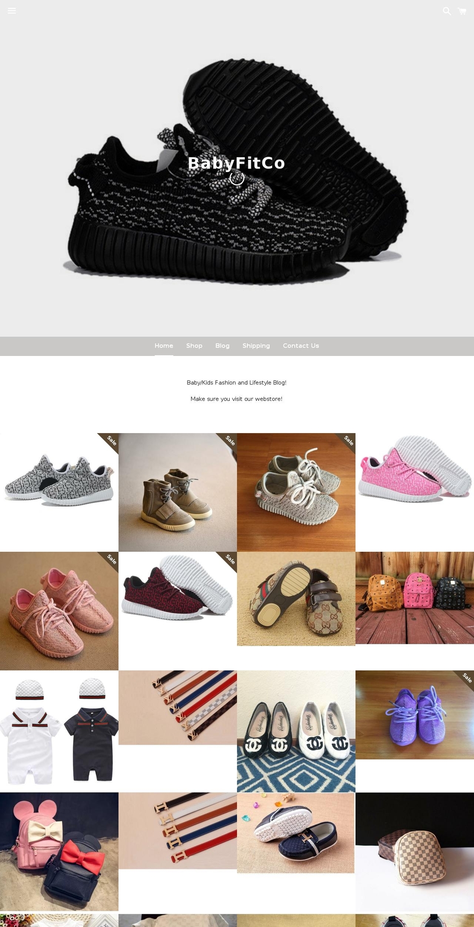 babyfitco.com shopify website screenshot