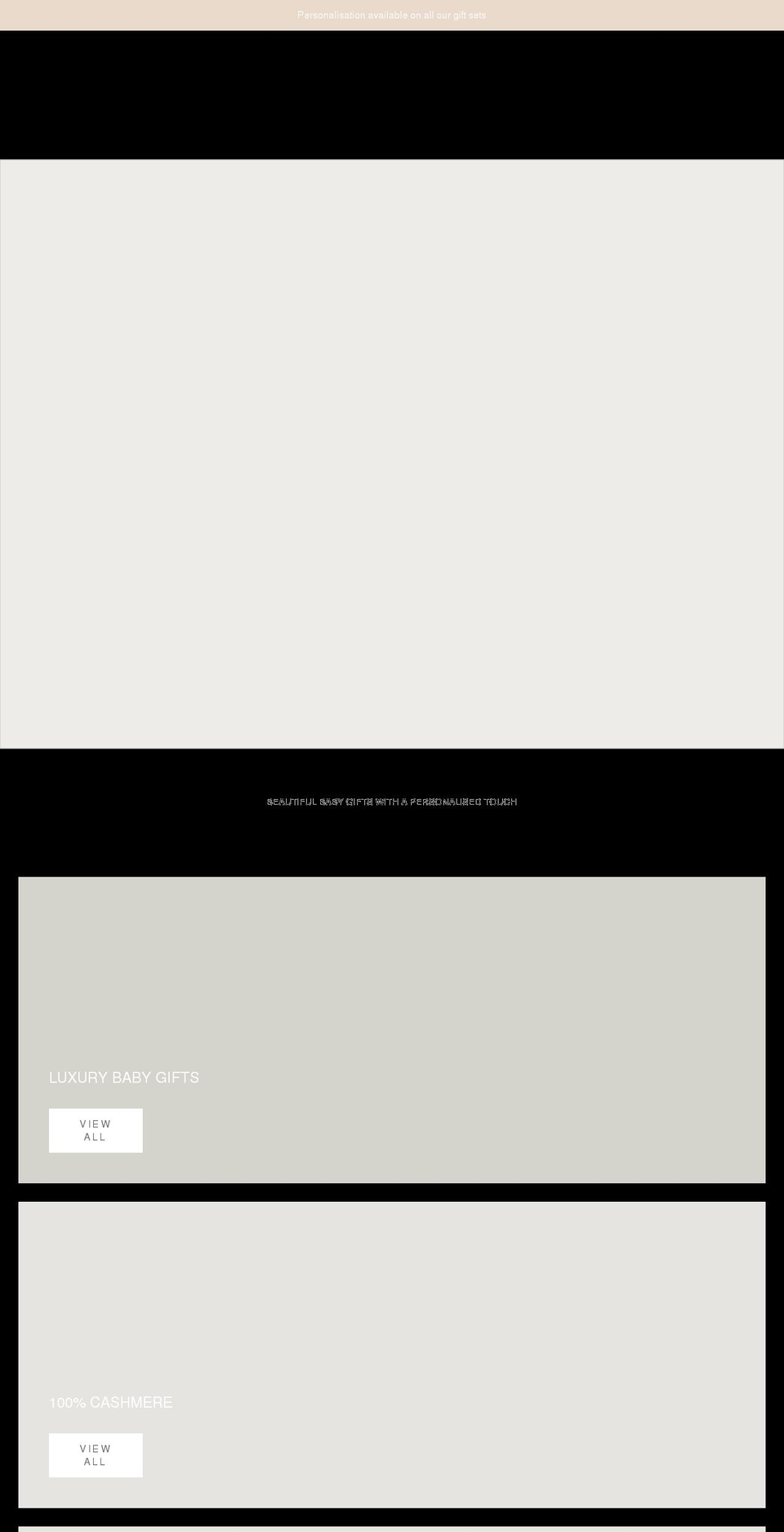 babygifting.com shopify website screenshot