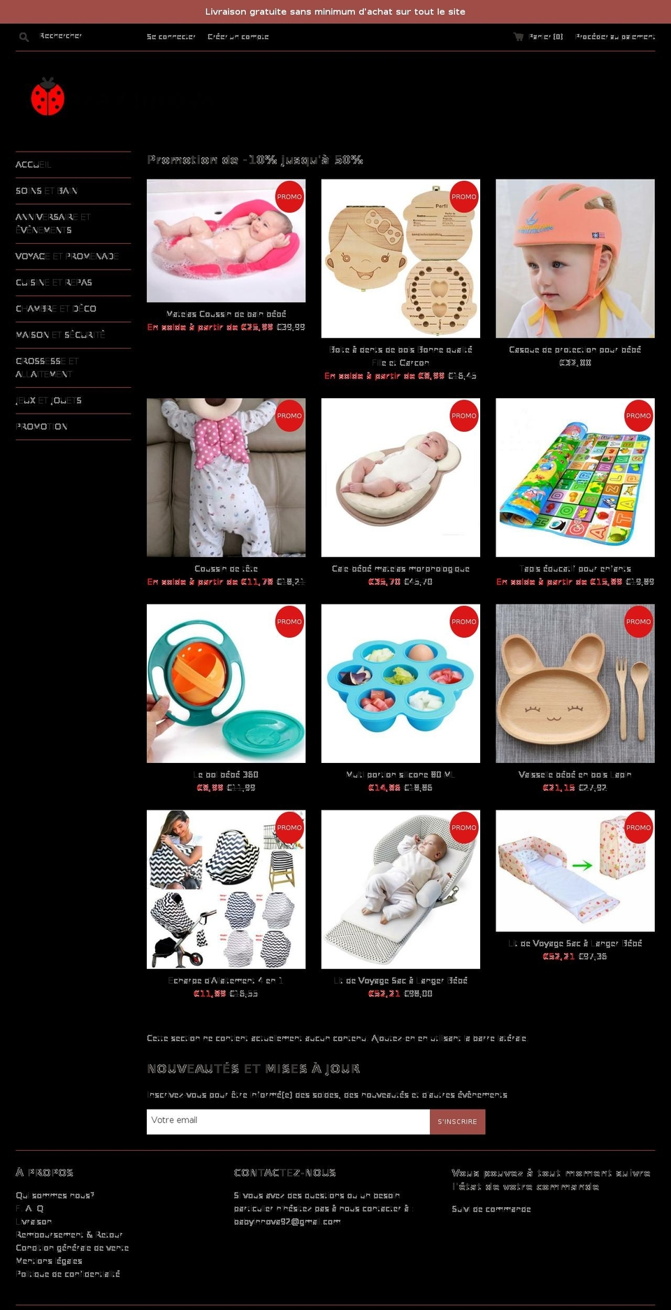 babyinnova.com — Shopify storefront screenshot