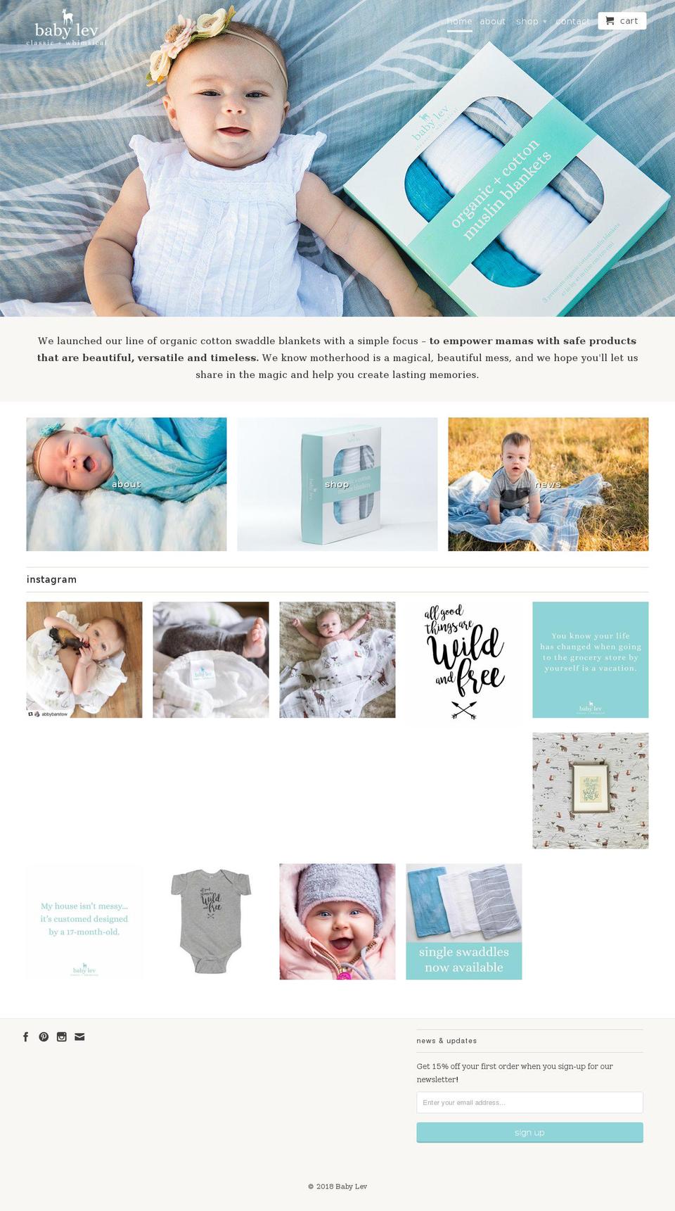 babylevco.com — Shopify storefront screenshot