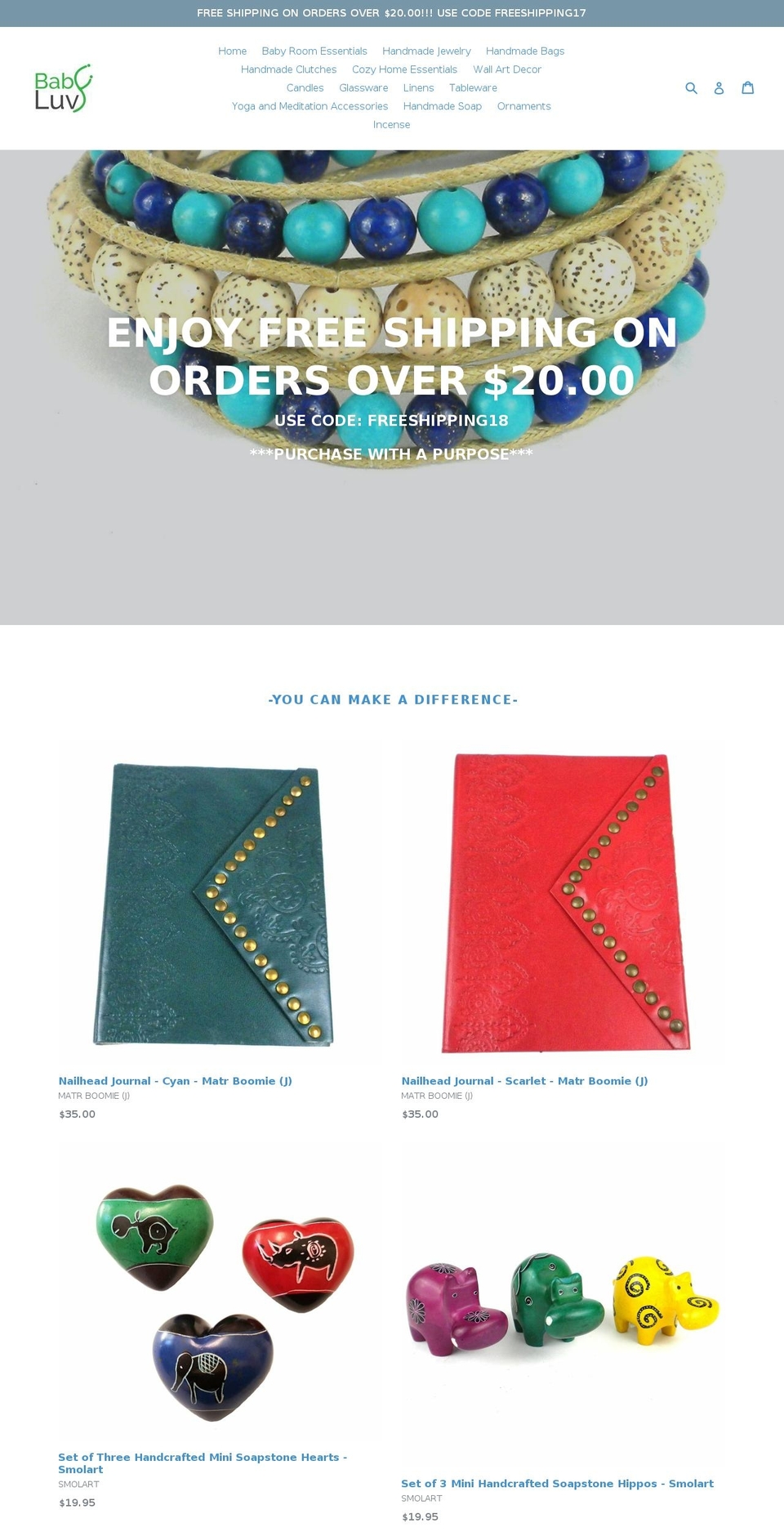 babyluv2.com — Shopify storefront screenshot