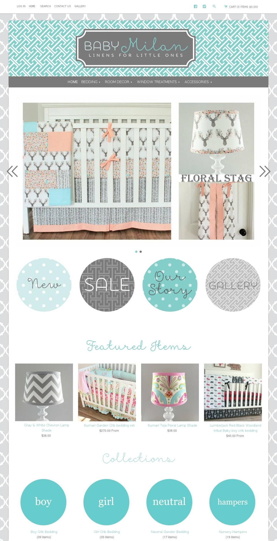 babymilan.com — Shopify storefront screenshot