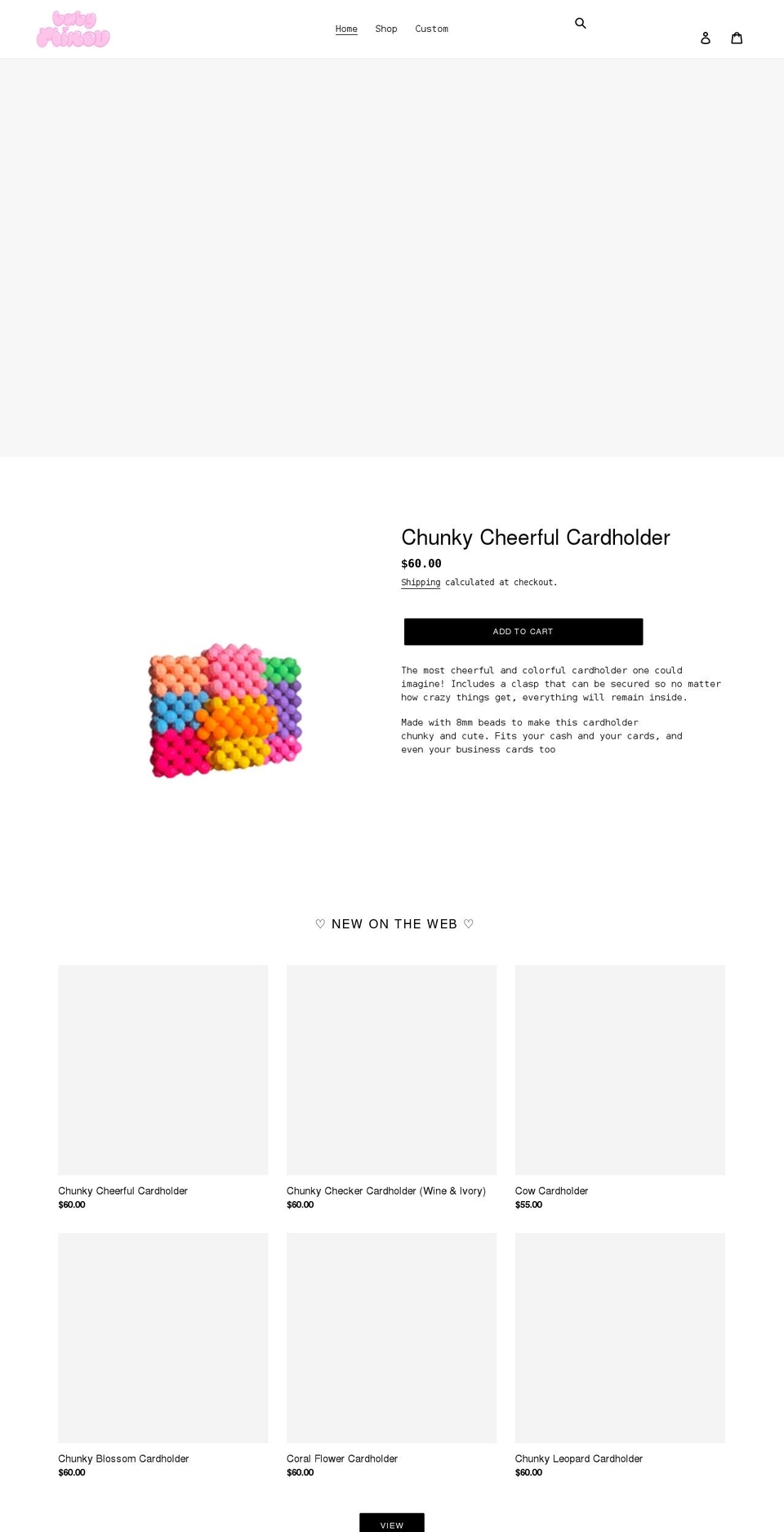 babyminou.com shopify website screenshot