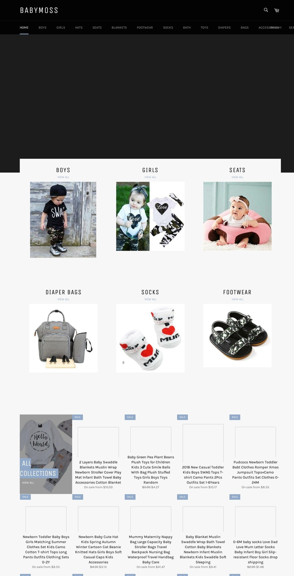 babymoss.com — Shopify storefront screenshot
