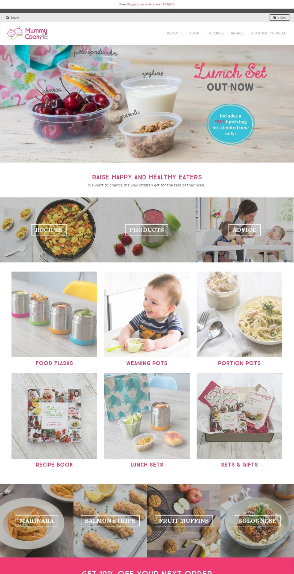 babypotz.com — Shopify storefront screenshot