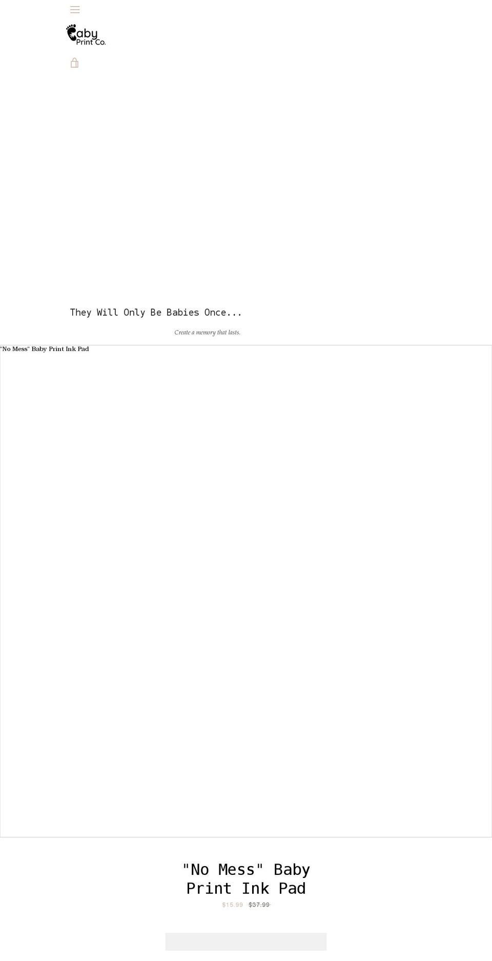 babyprint-co.com shopify website screenshot