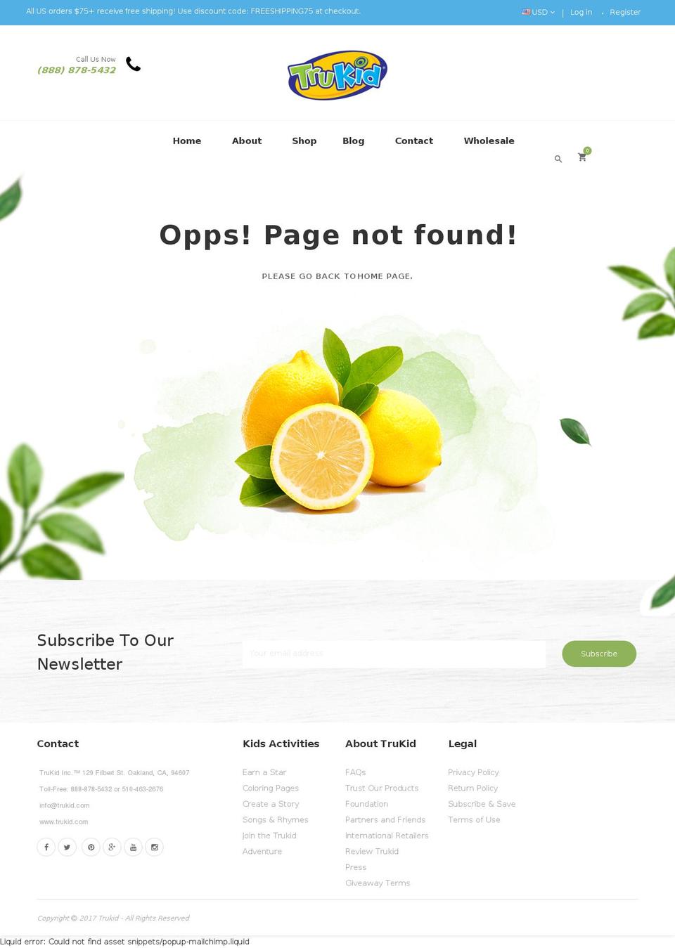 theme-export-trukidskincare-myshopify-com-orga Shopify theme site example babysafesunscreen.com