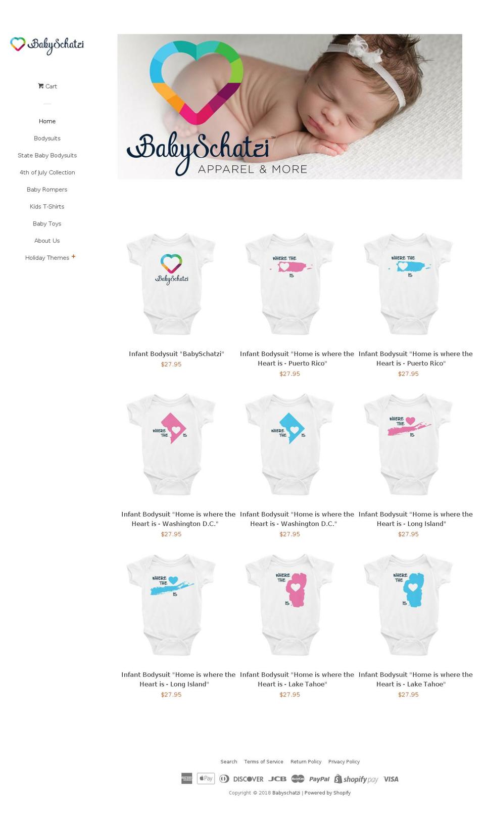 babyschatzi.com — Shopify storefront screenshot