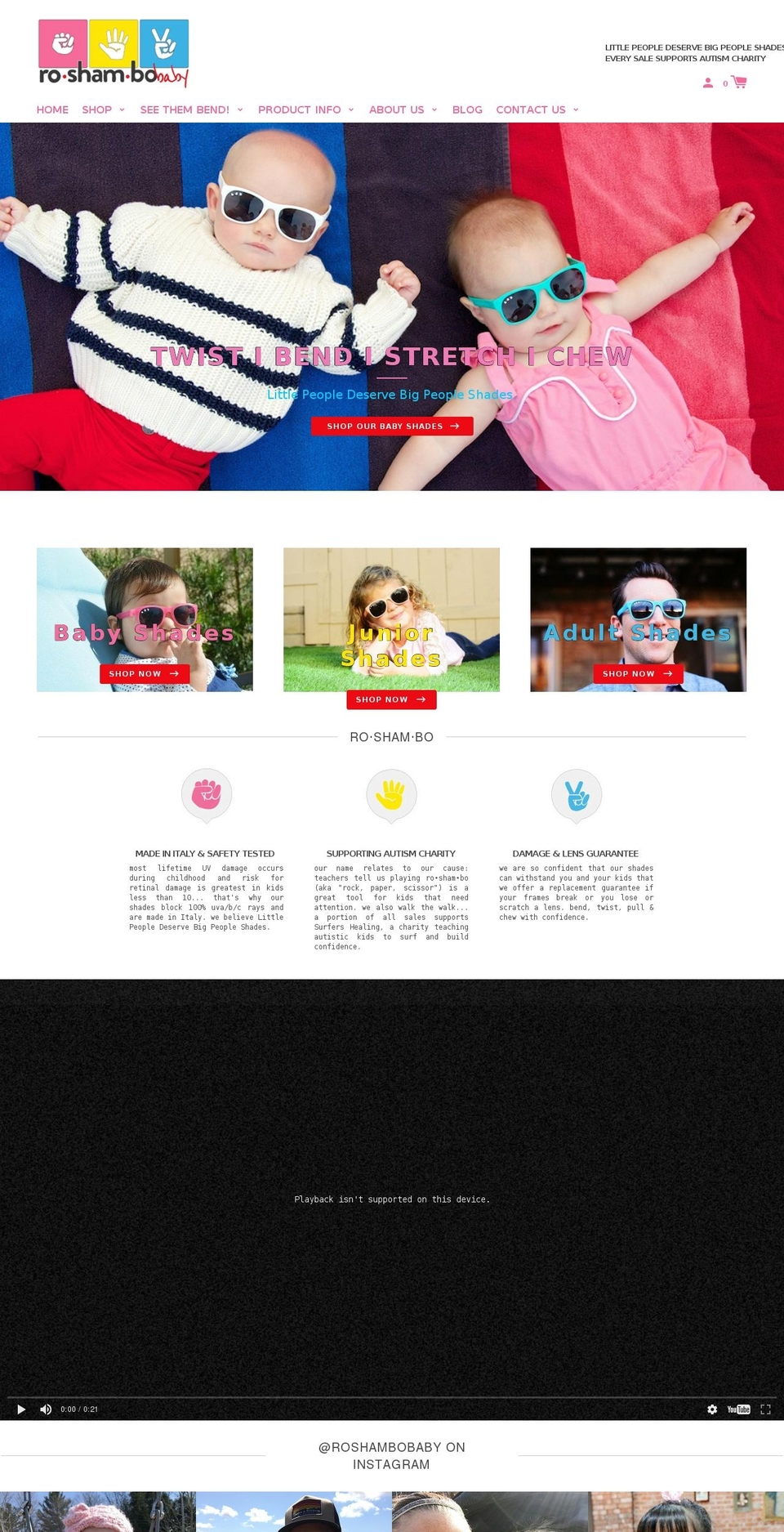 roshambo-baby-2016 Shopify theme site example babyshades.com