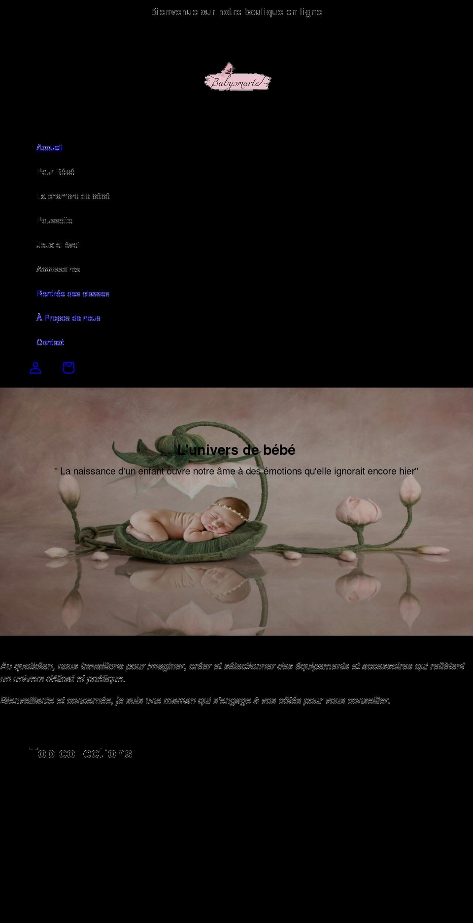 babysmarte.com shopify website screenshot