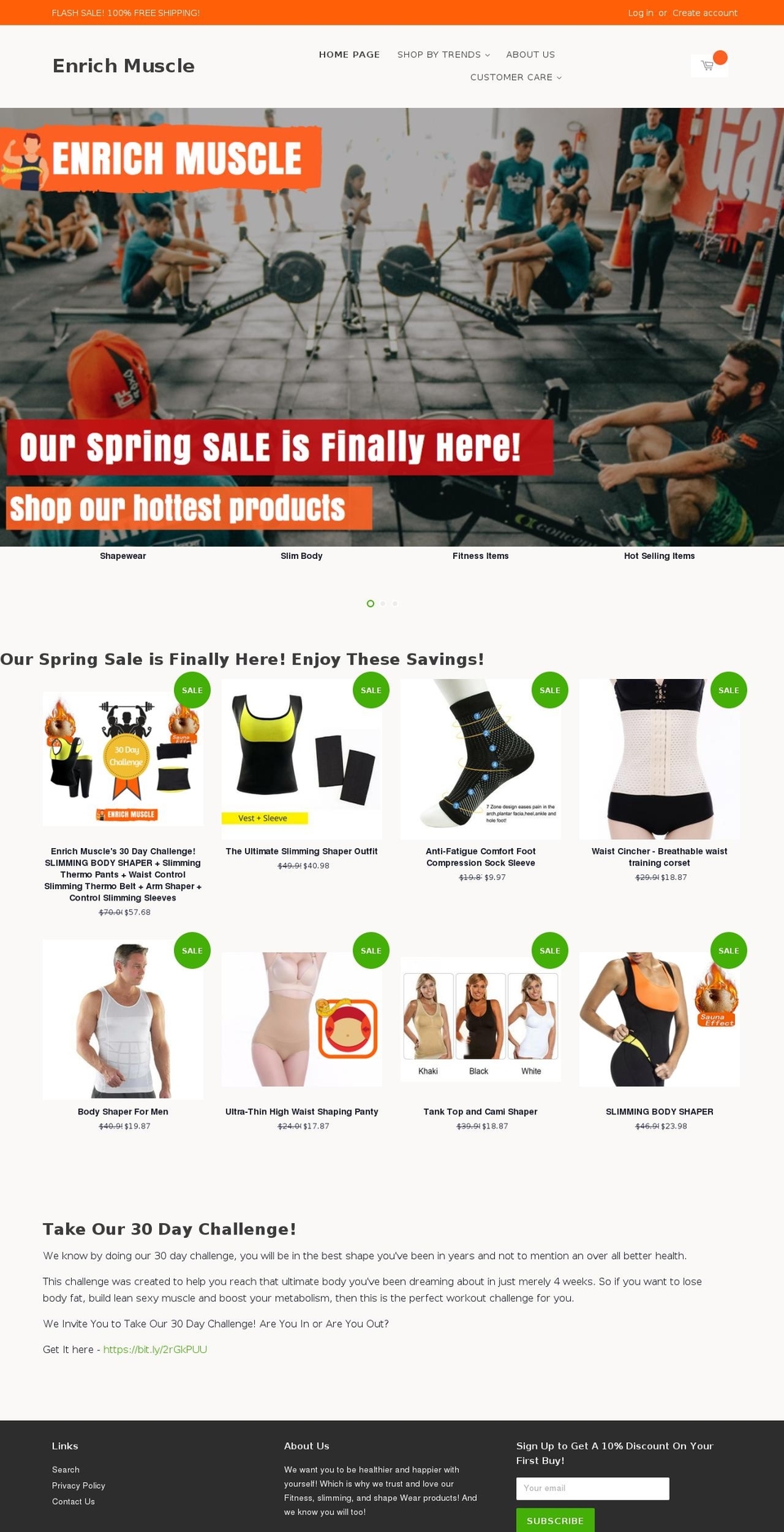 babysparky.com — Shopify storefront screenshot