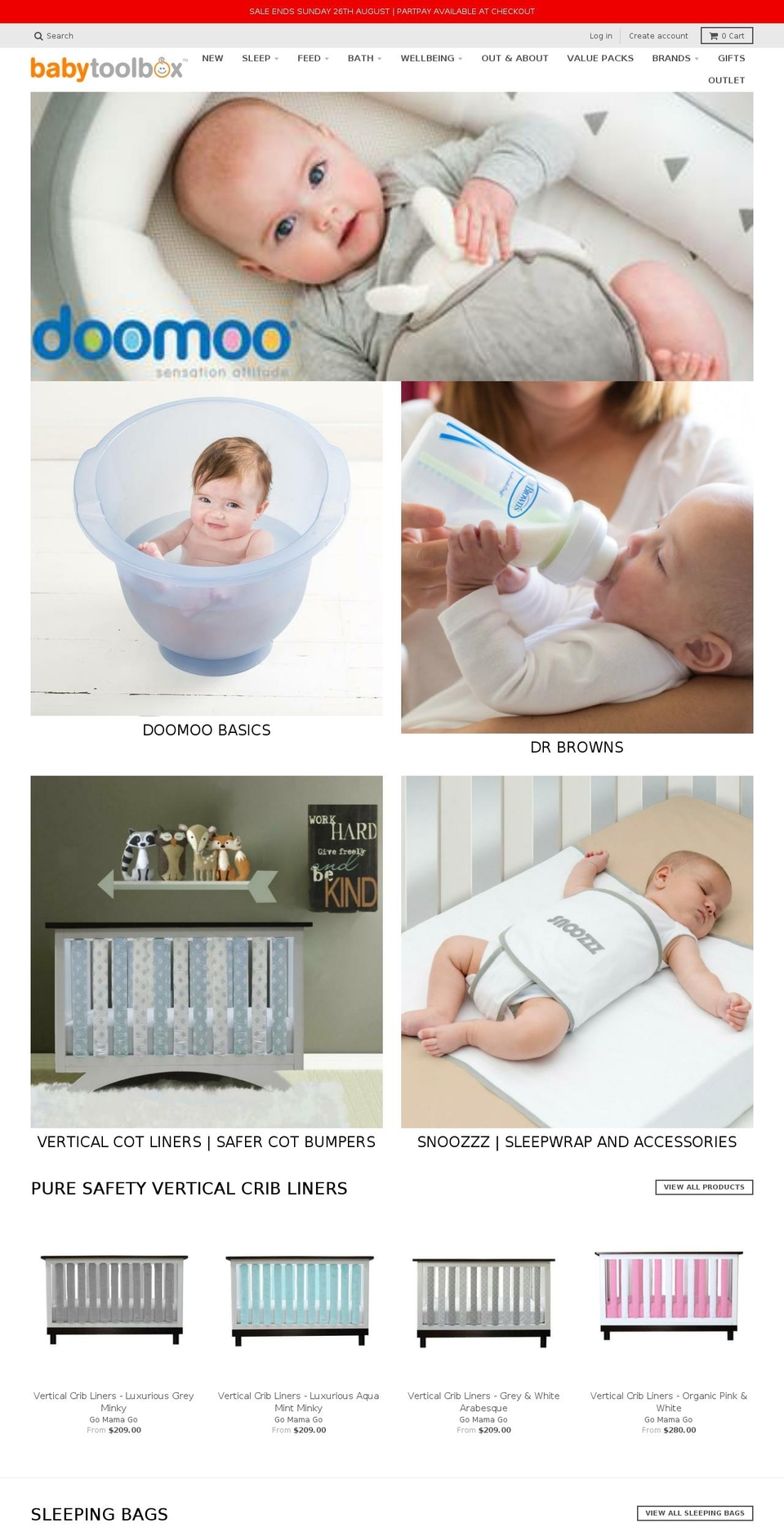 babytoolbox.co.nz shopify website screenshot