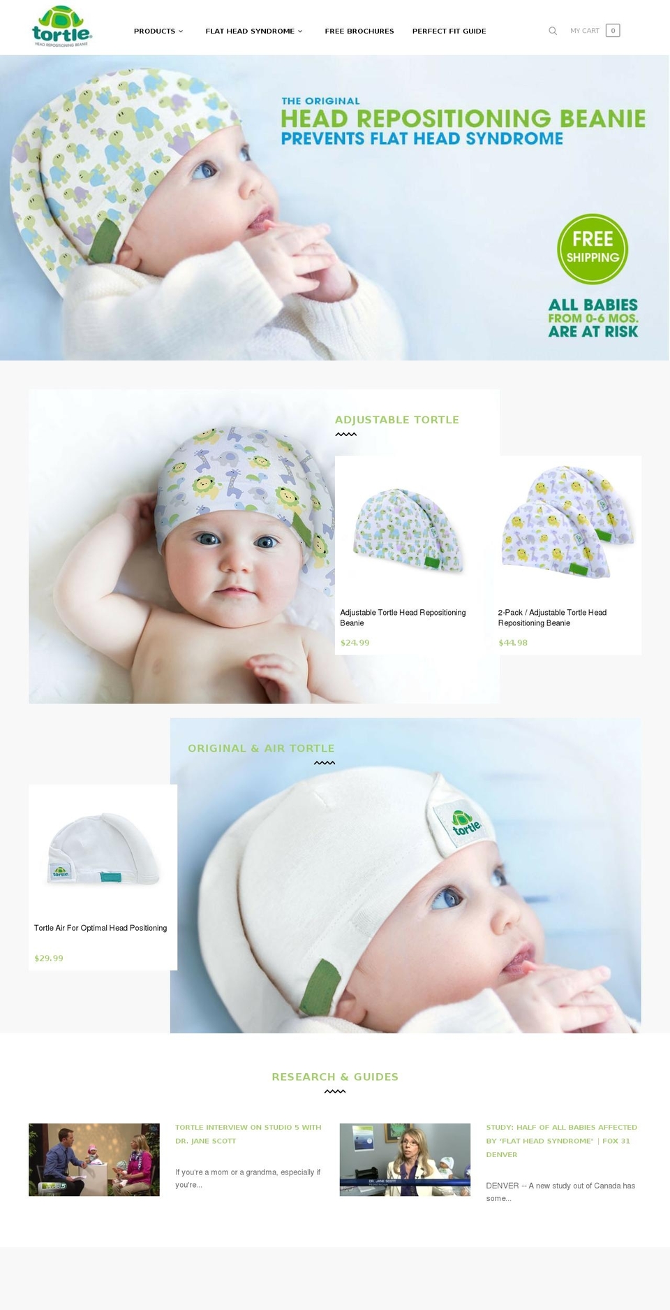 babytortle.com shopify website screenshot