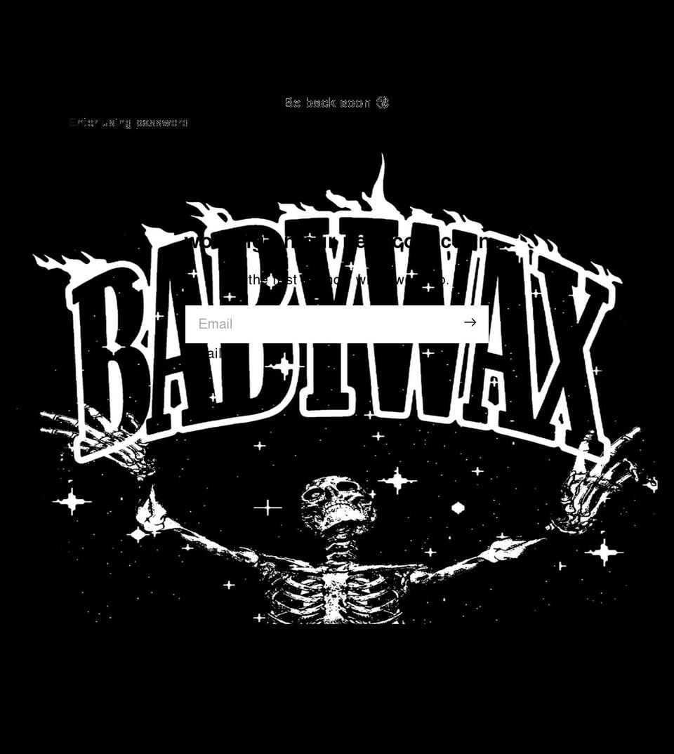 babywaxclothing.com shopify website screenshot