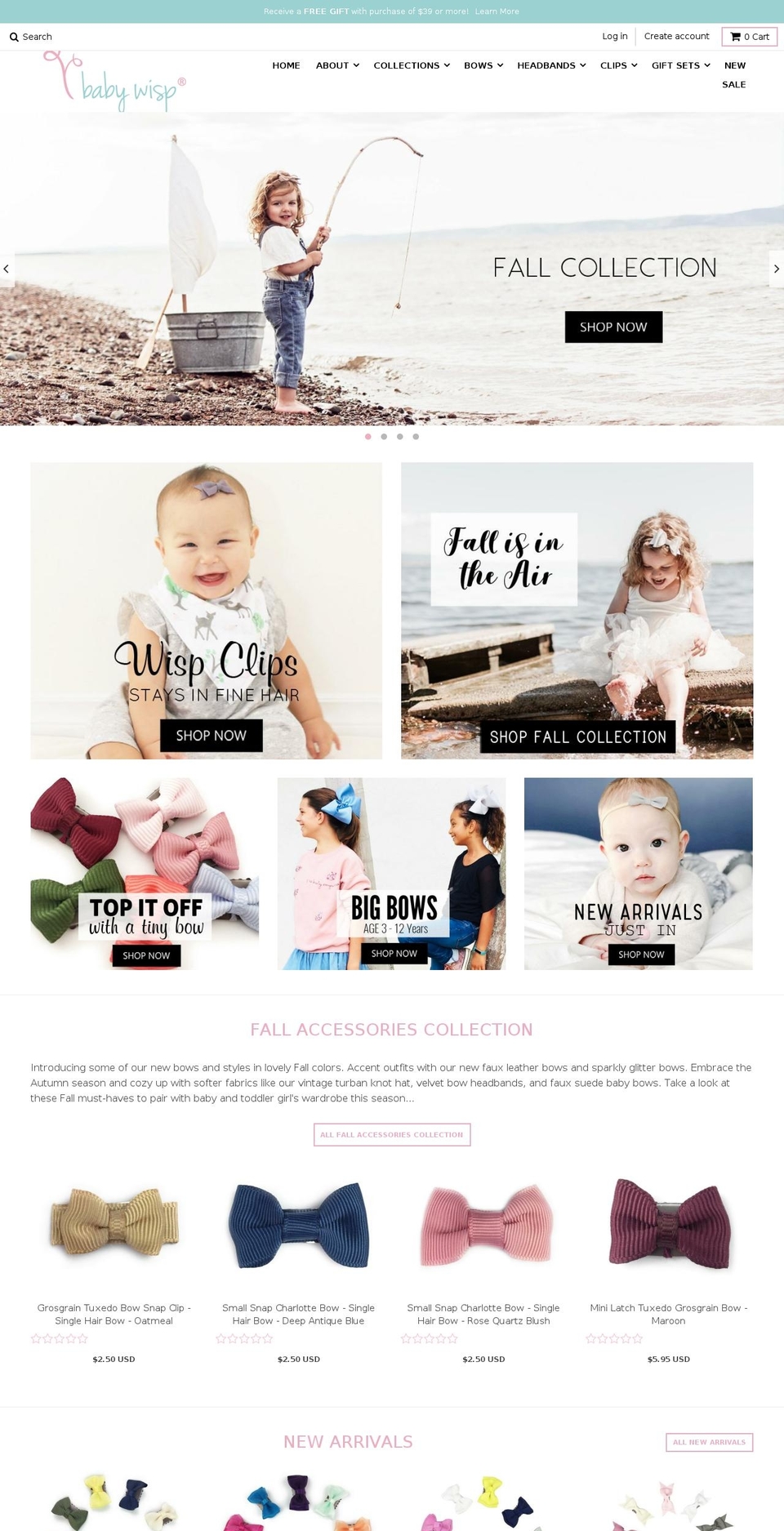 [Duplicate] District (Webyze) Shopify theme site example babywisp.ca