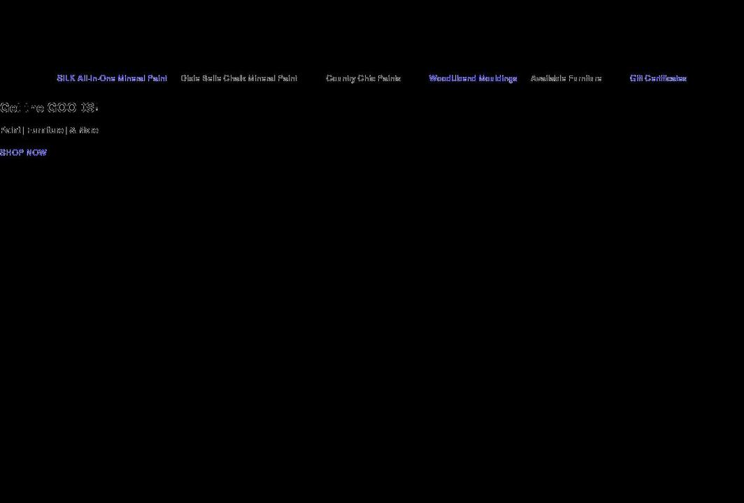 back2lifefurniturepaints.com shopify website screenshot