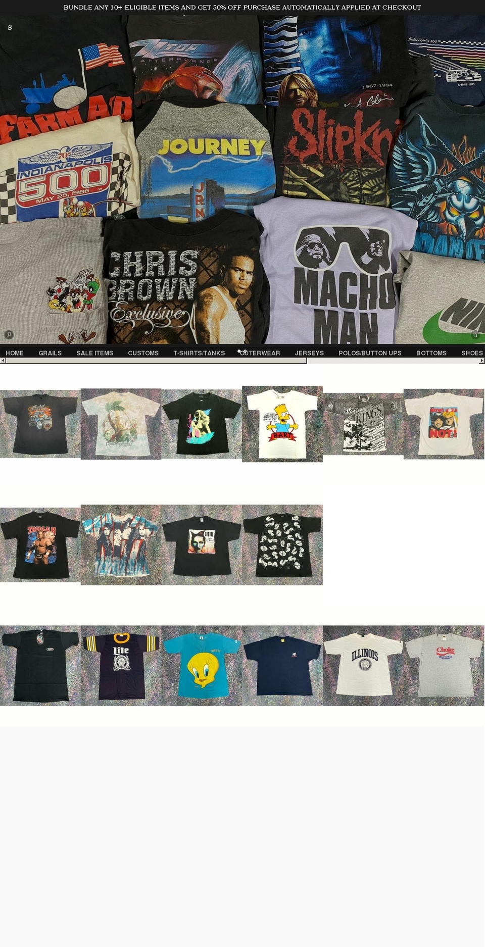 back2thevintage.com shopify website screenshot
