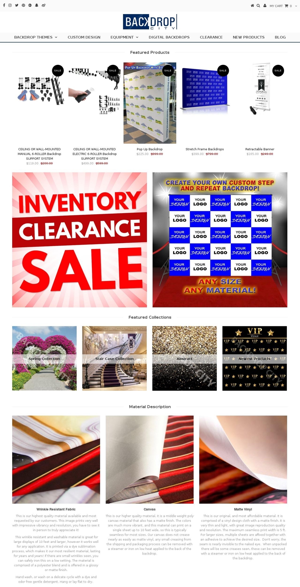 backdropcity.org shopify website screenshot