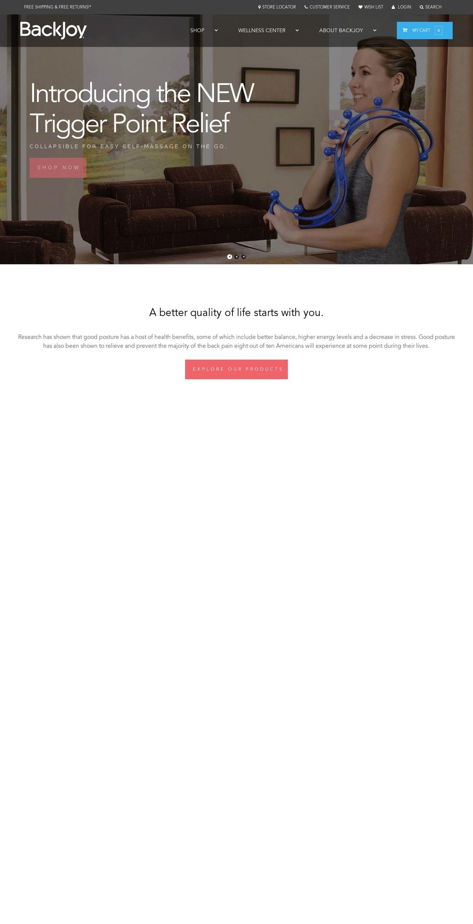 BackJoy Shopify 1.3.3 Shopify theme site example backjoycorp.com