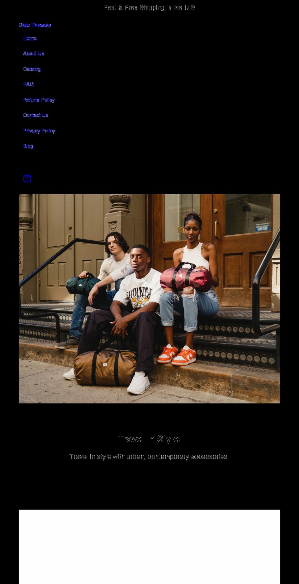 backpacks-studio.com — Shopify storefront screenshot