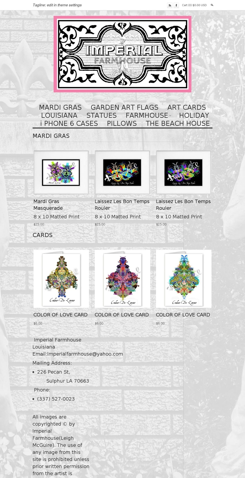 backporchparty.com shopify website screenshot