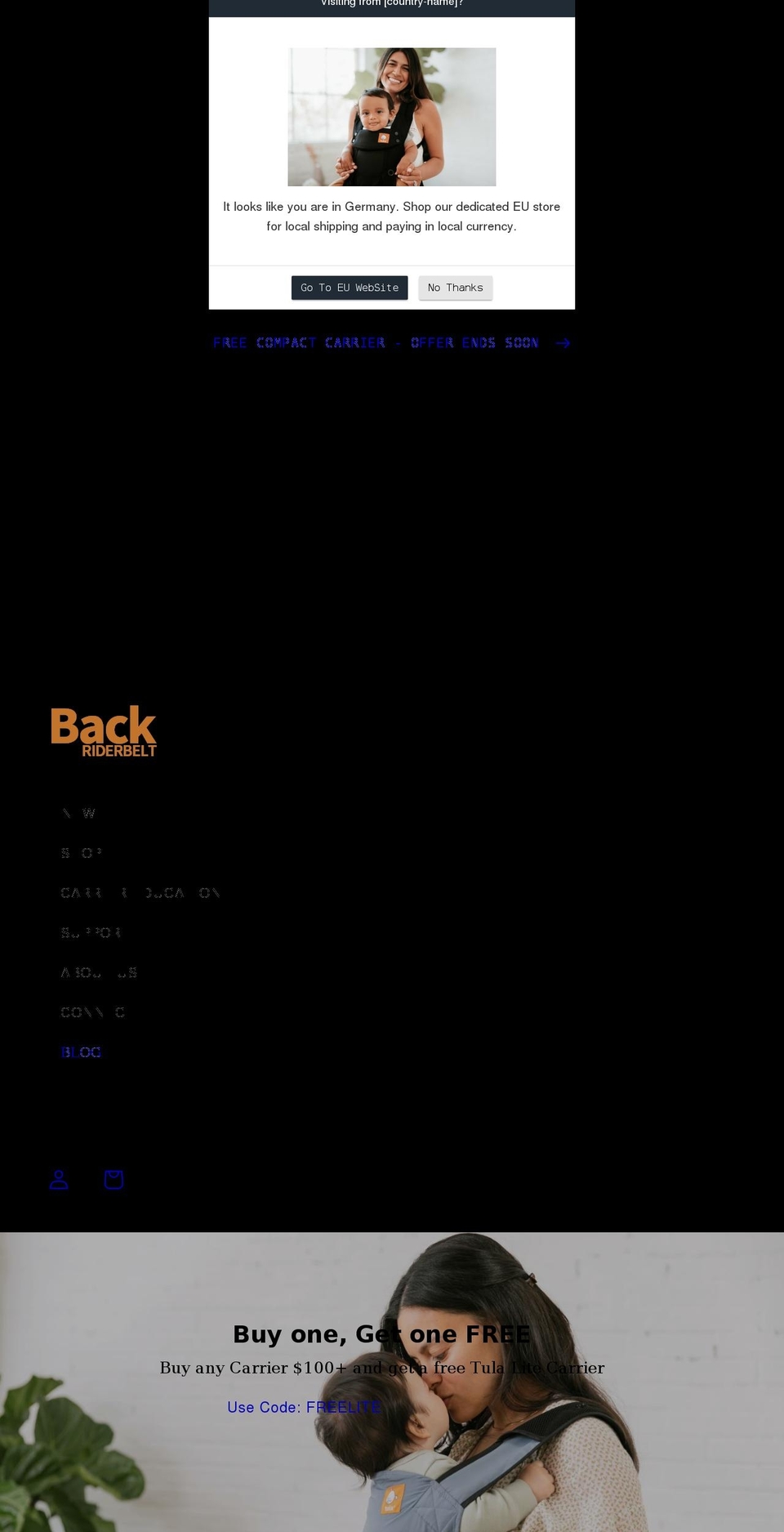 shopify-usa-vmaster Shopify theme site example backriderbelt.com
