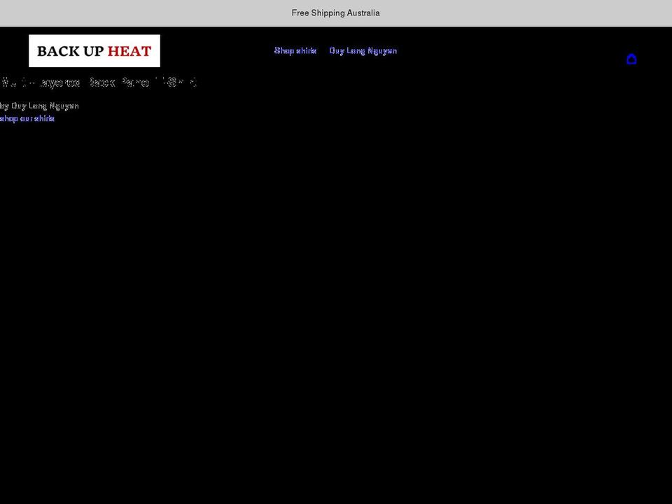 backupheat.com shopify website screenshot