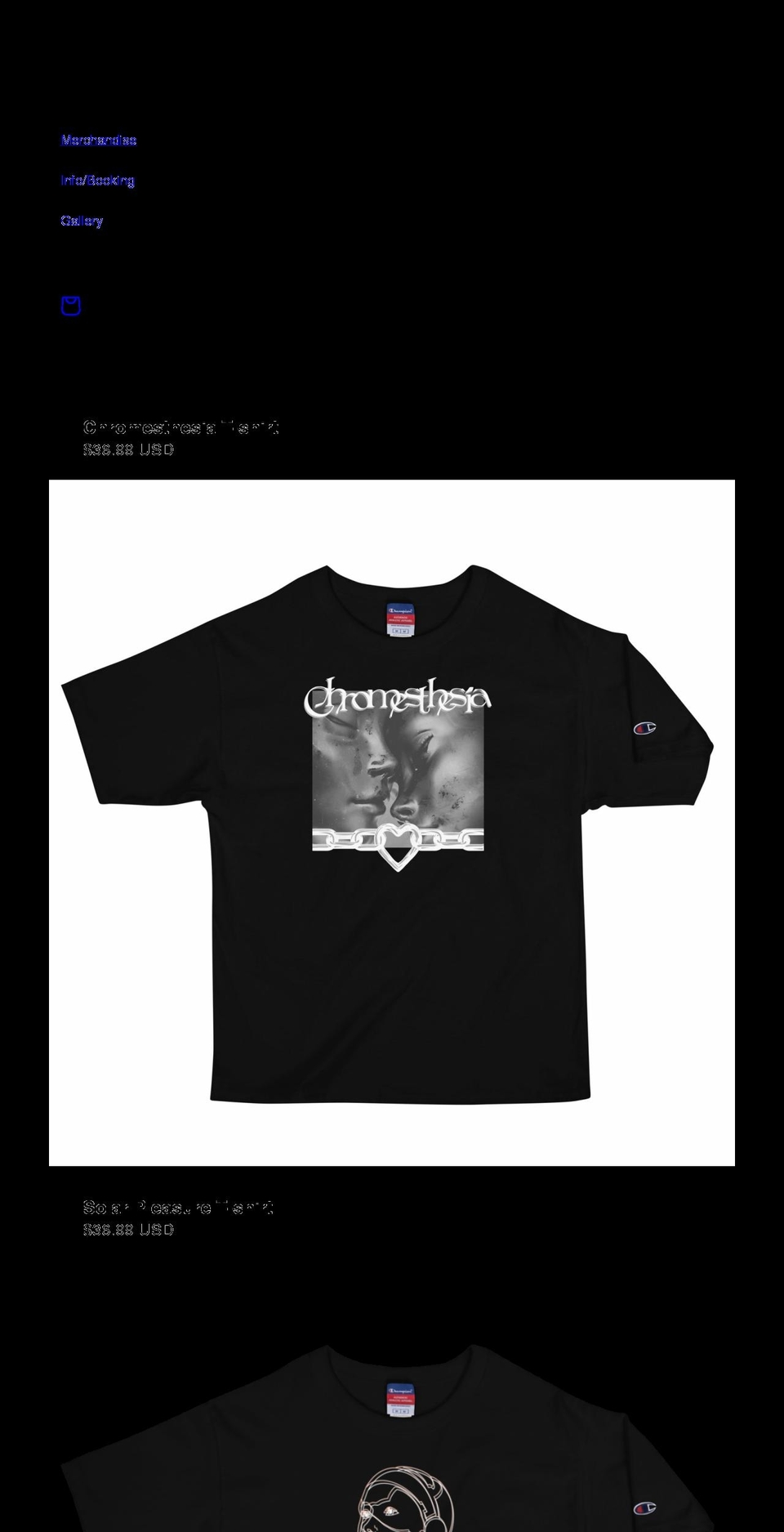 backwhenmusic.com shopify website screenshot