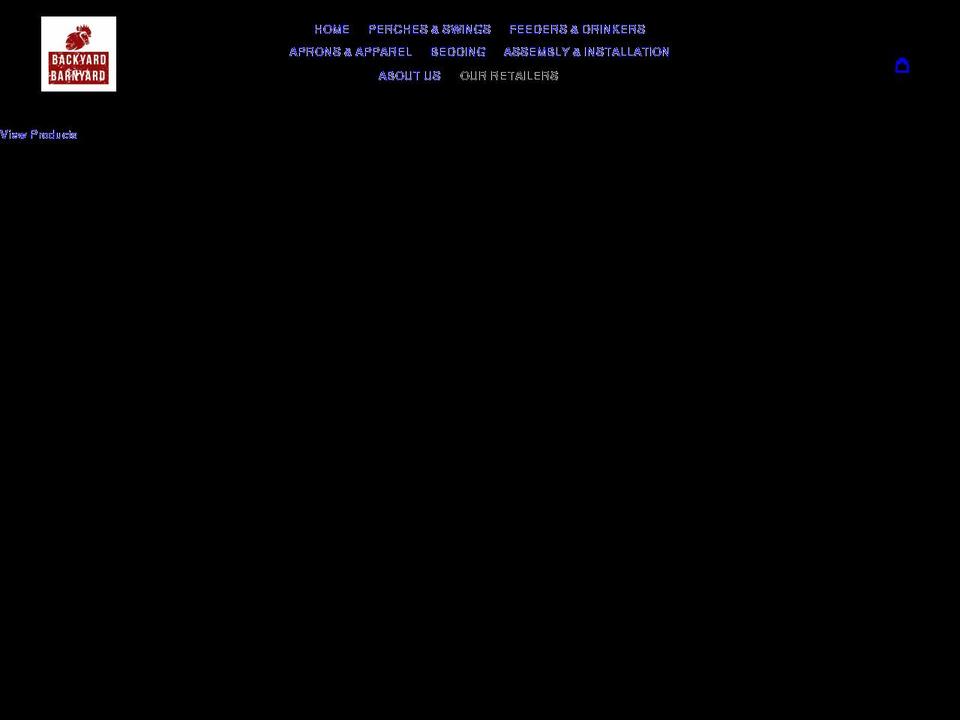 backyardbarnyard.com shopify website screenshot