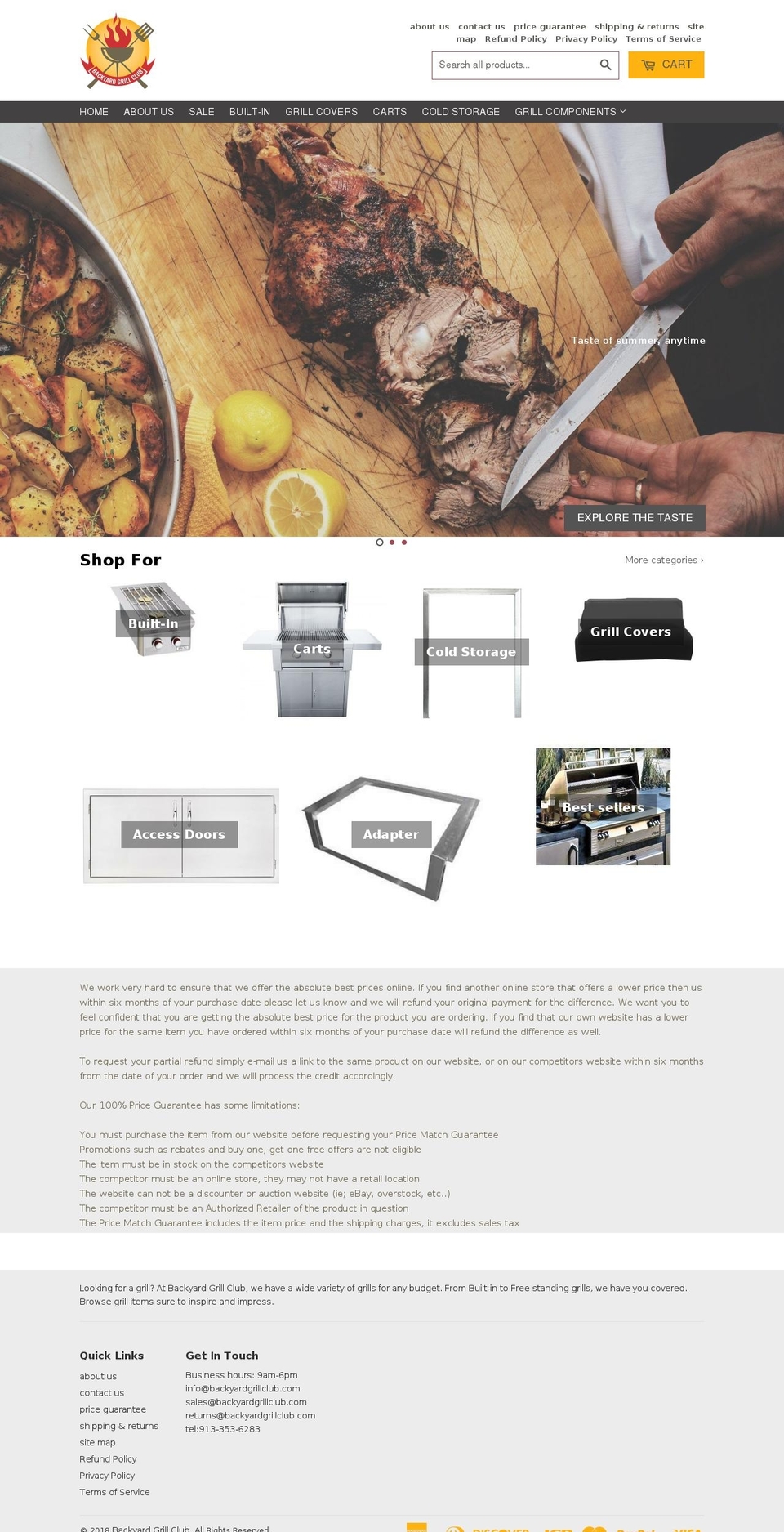 dsl-theme-myshopify-com-dsl-theme Shopify theme site example backyardgrillclub.com