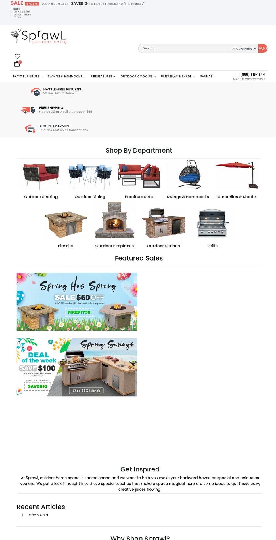 backyardsprawl.com shopify website screenshot