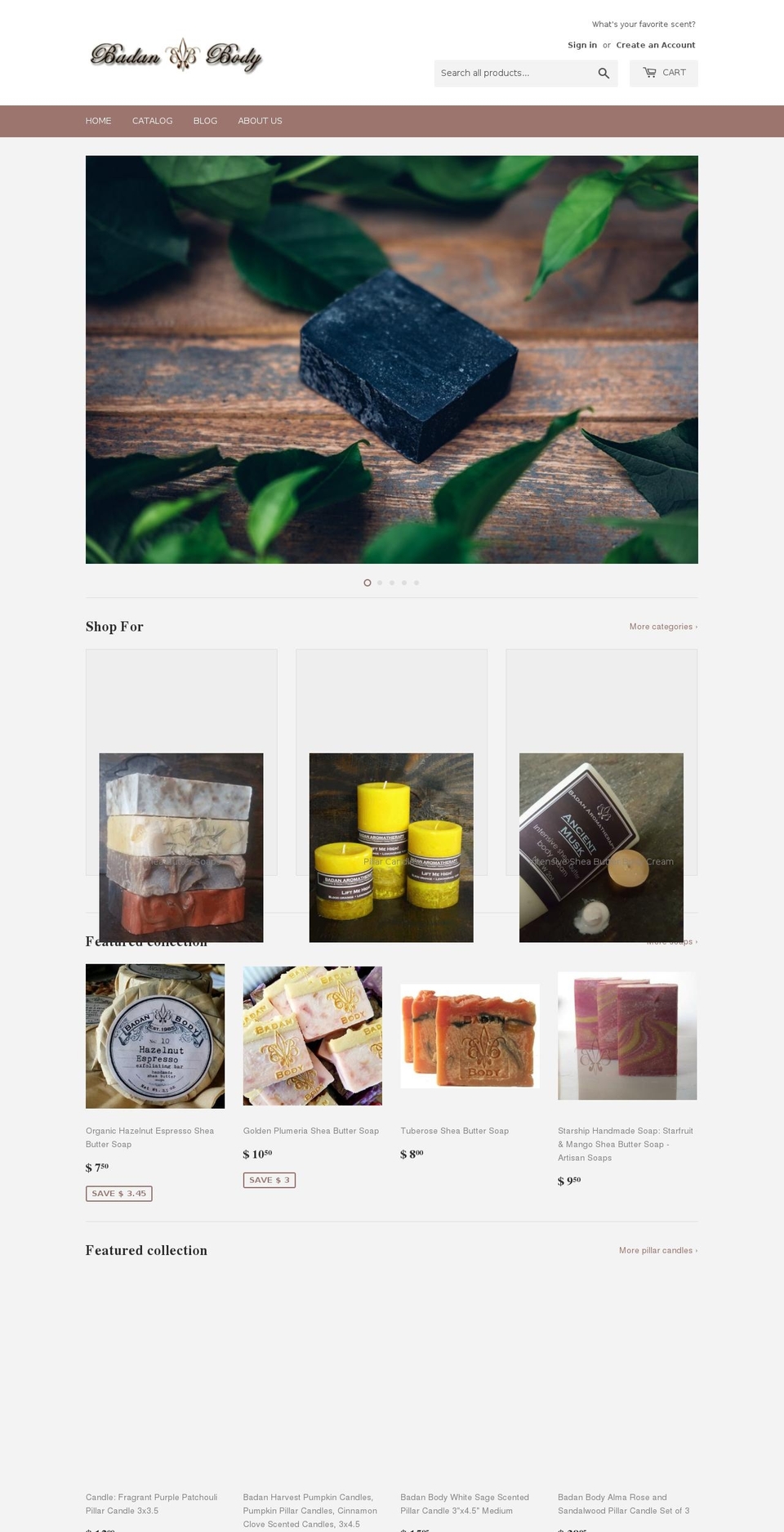 badanbody.com — Shopify storefront screenshot
